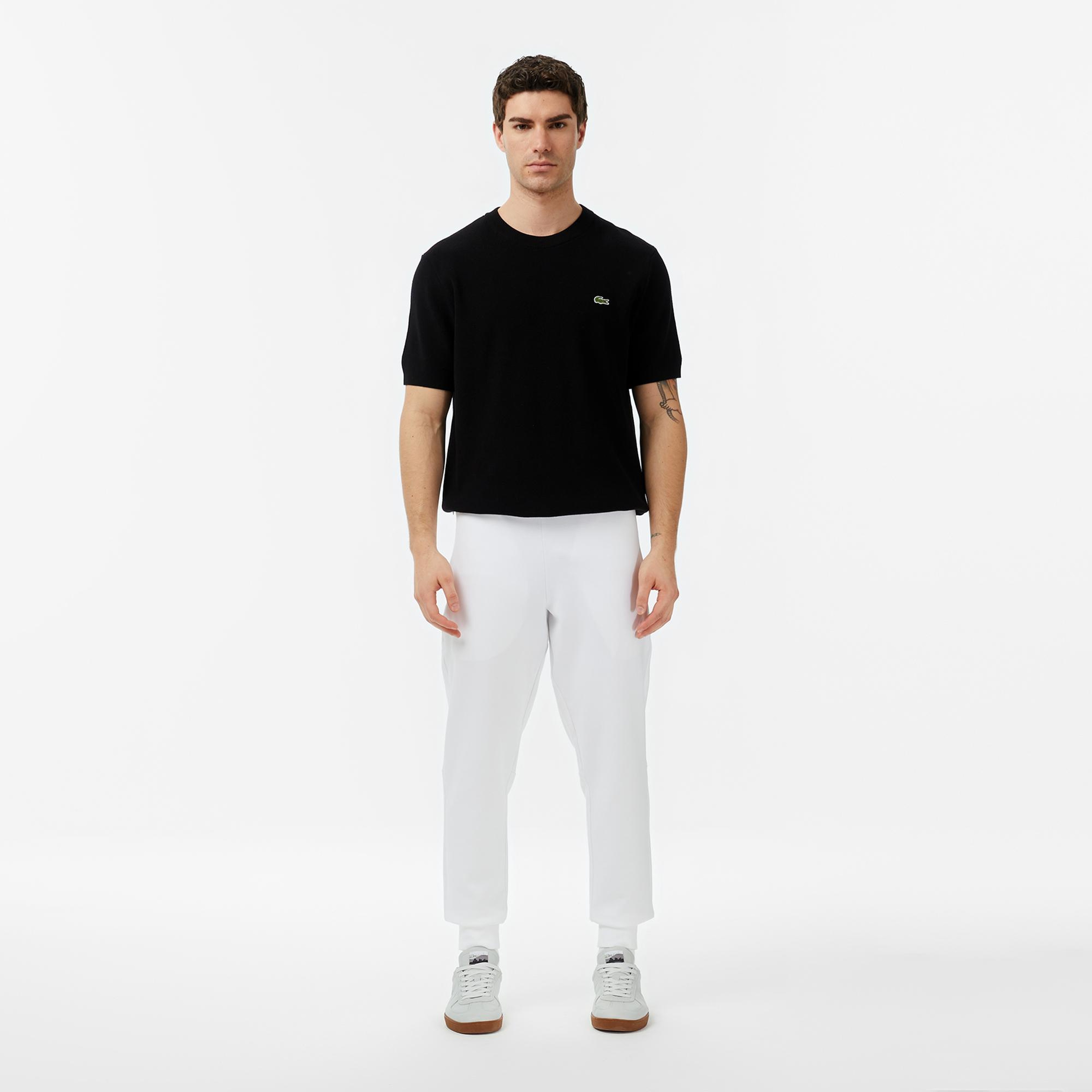 Lacoste Erkek Slim Fit Beyaz Eşofman Altı