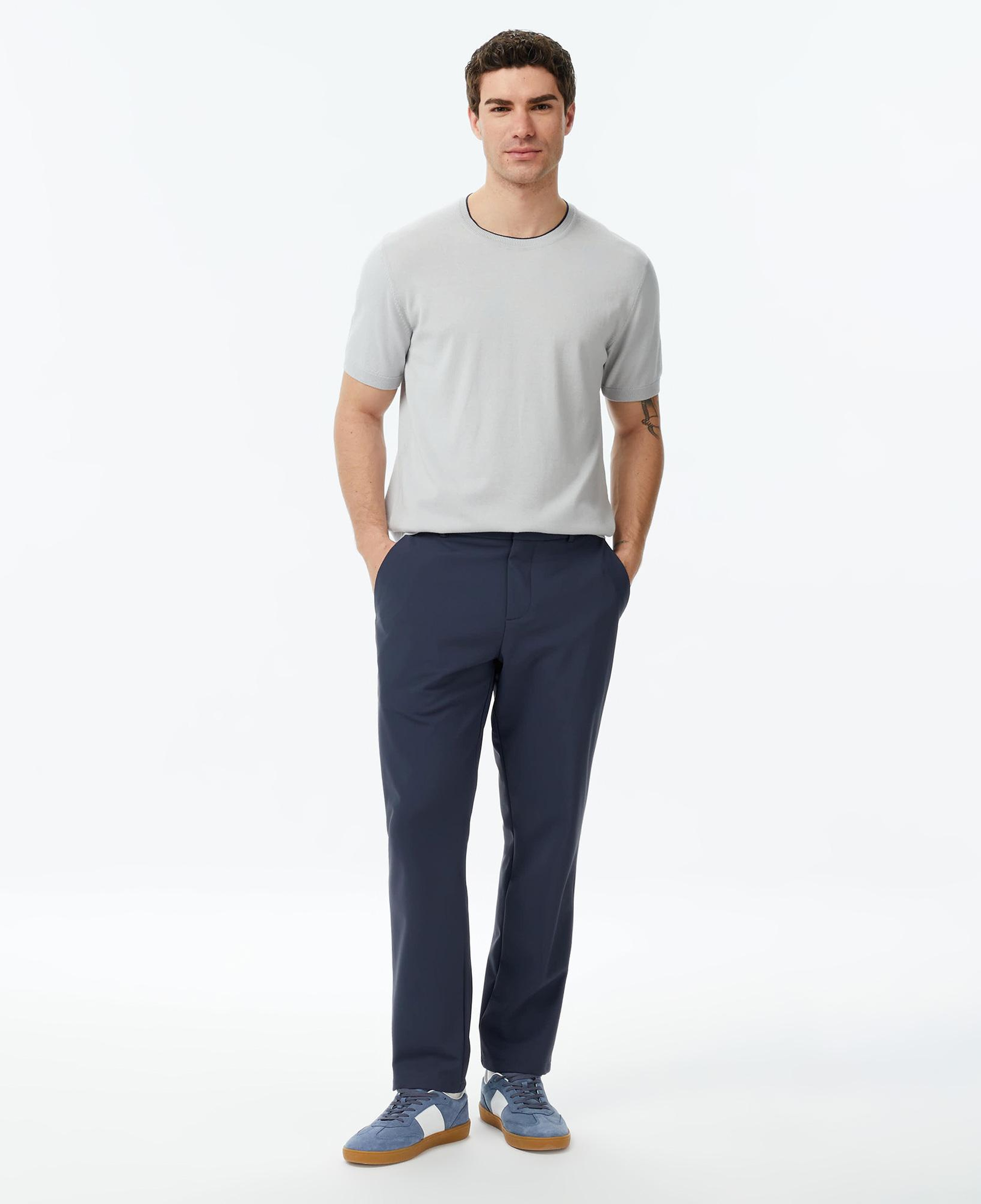 Nautica Erkek Lacivert Regular Fit Su İtici Pantolon