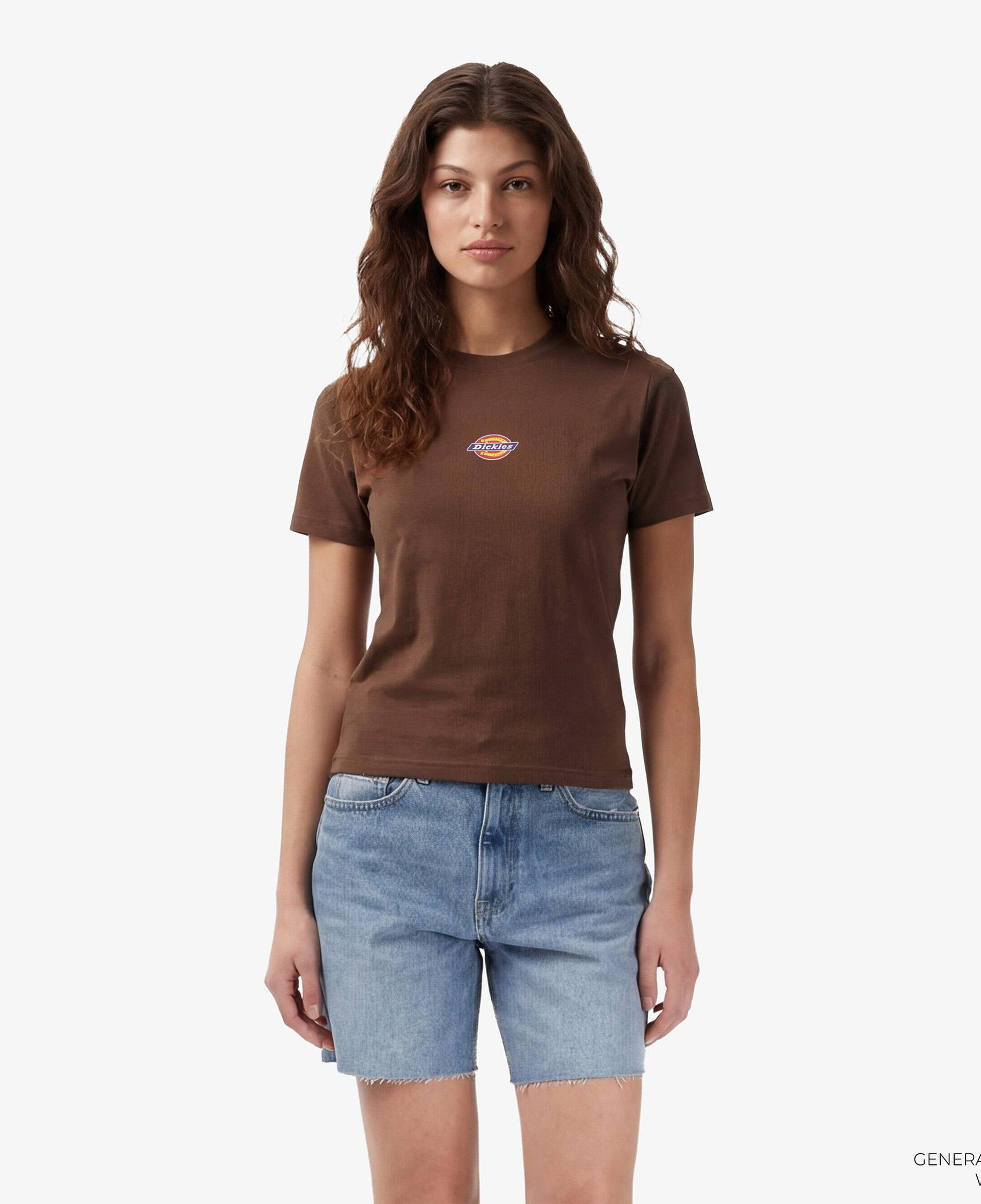 Dickies Maple Valley Reg Kadın Kahverengi T-Shirt