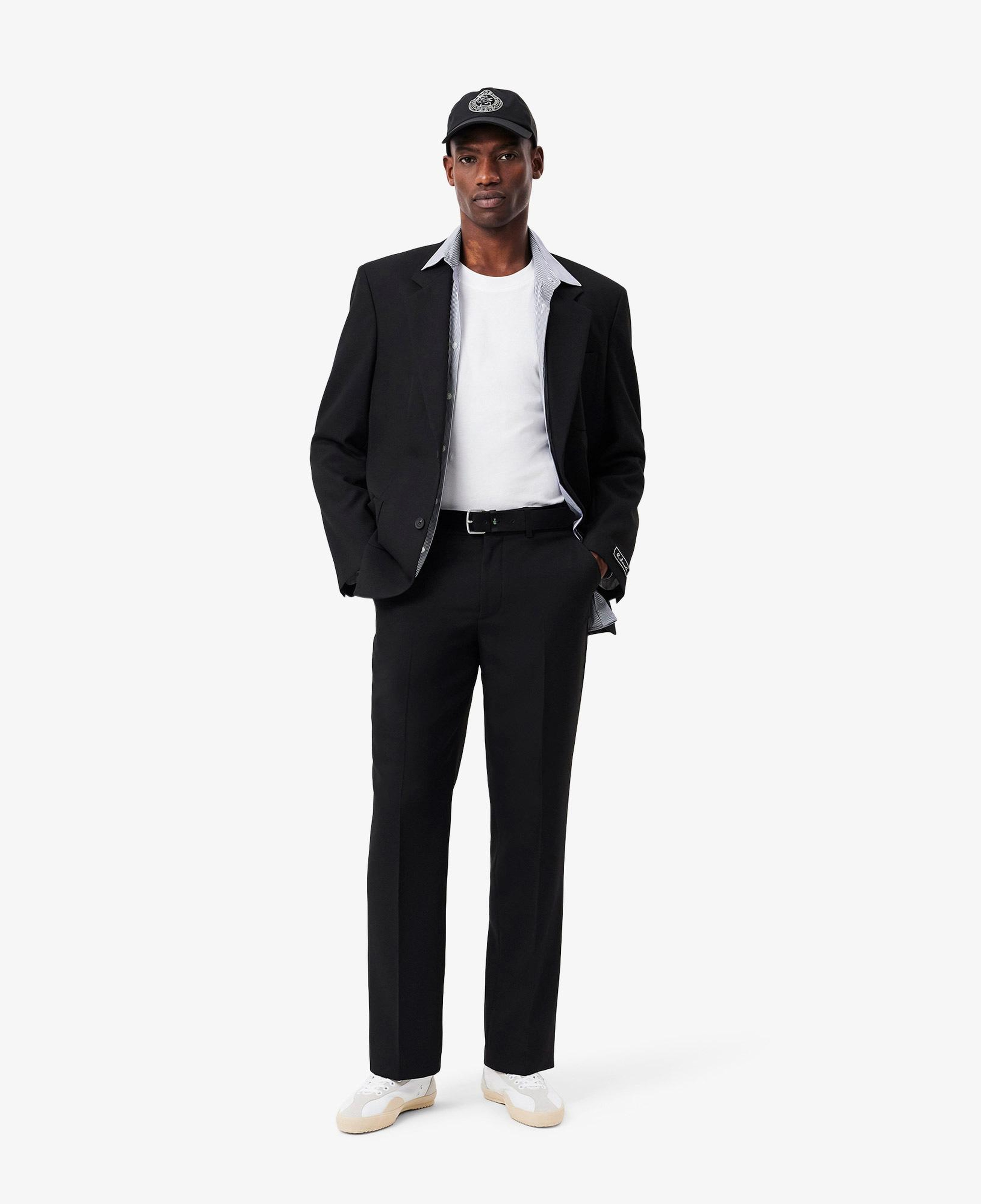 Lacoste Erkek Deri Siyah Kemer