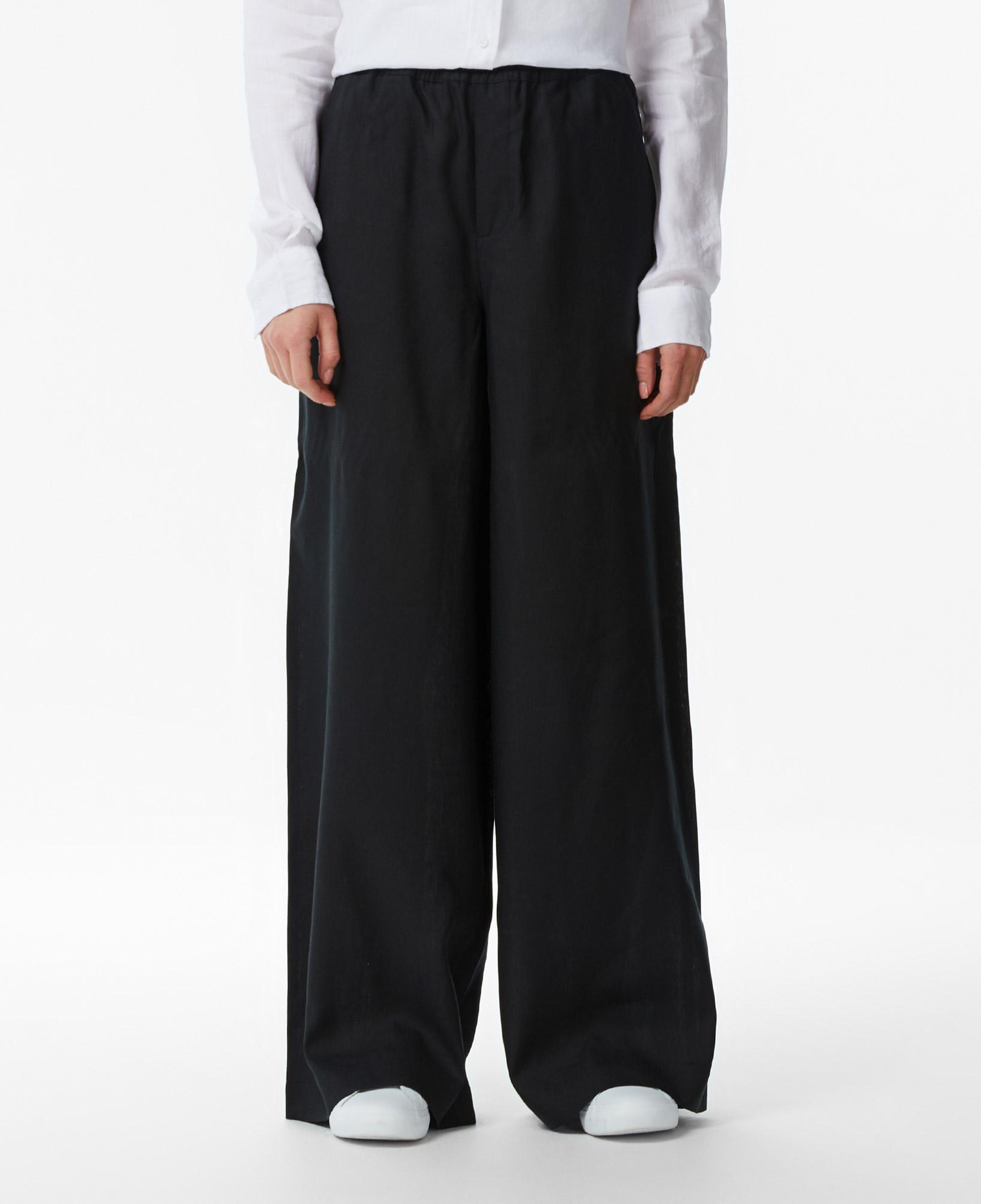 Lacoste Kadın Relaxed Fit Siyah Pantolon