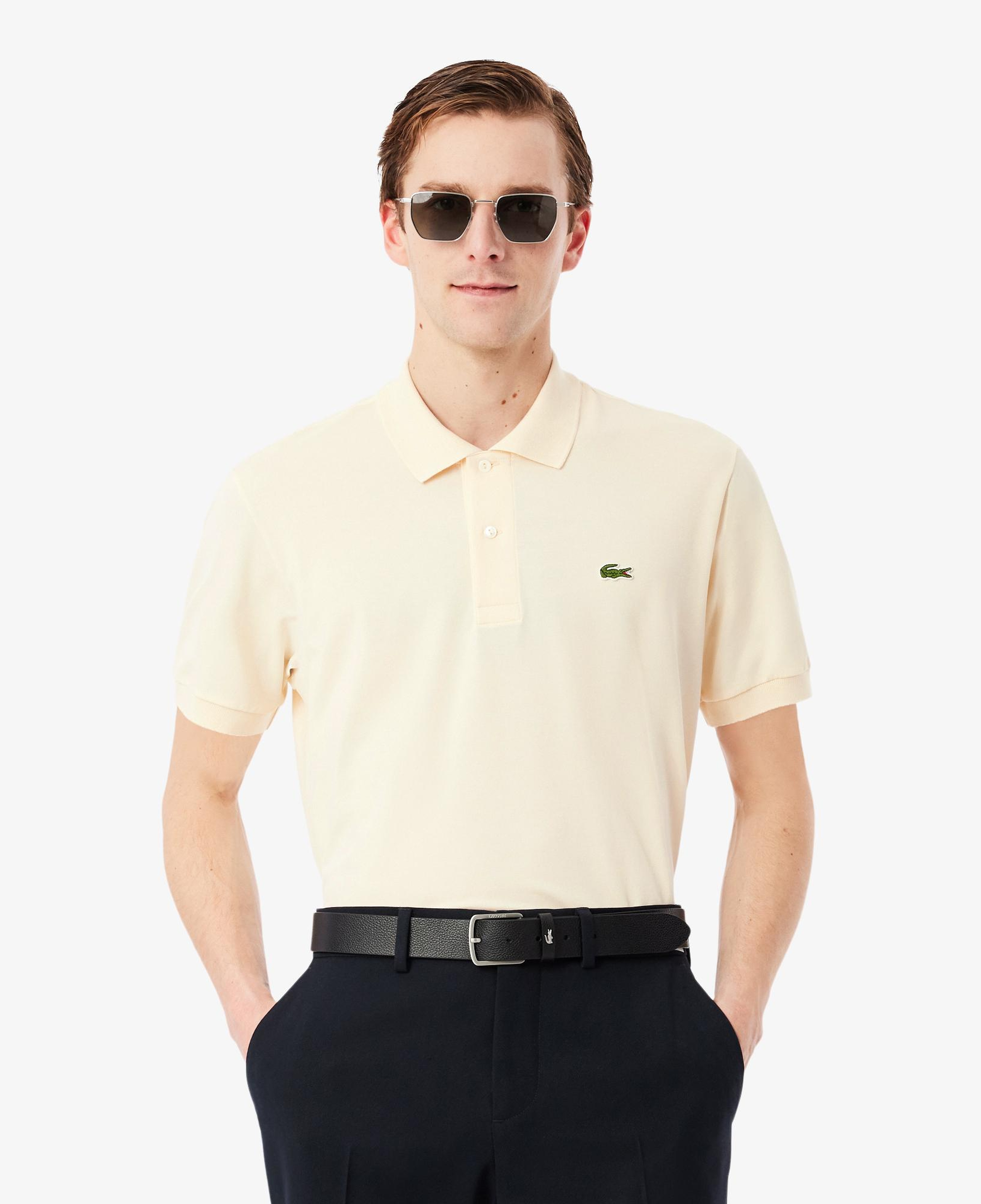 Lacoste L.12.12 Light Erkek Classic Fit Bej Polo