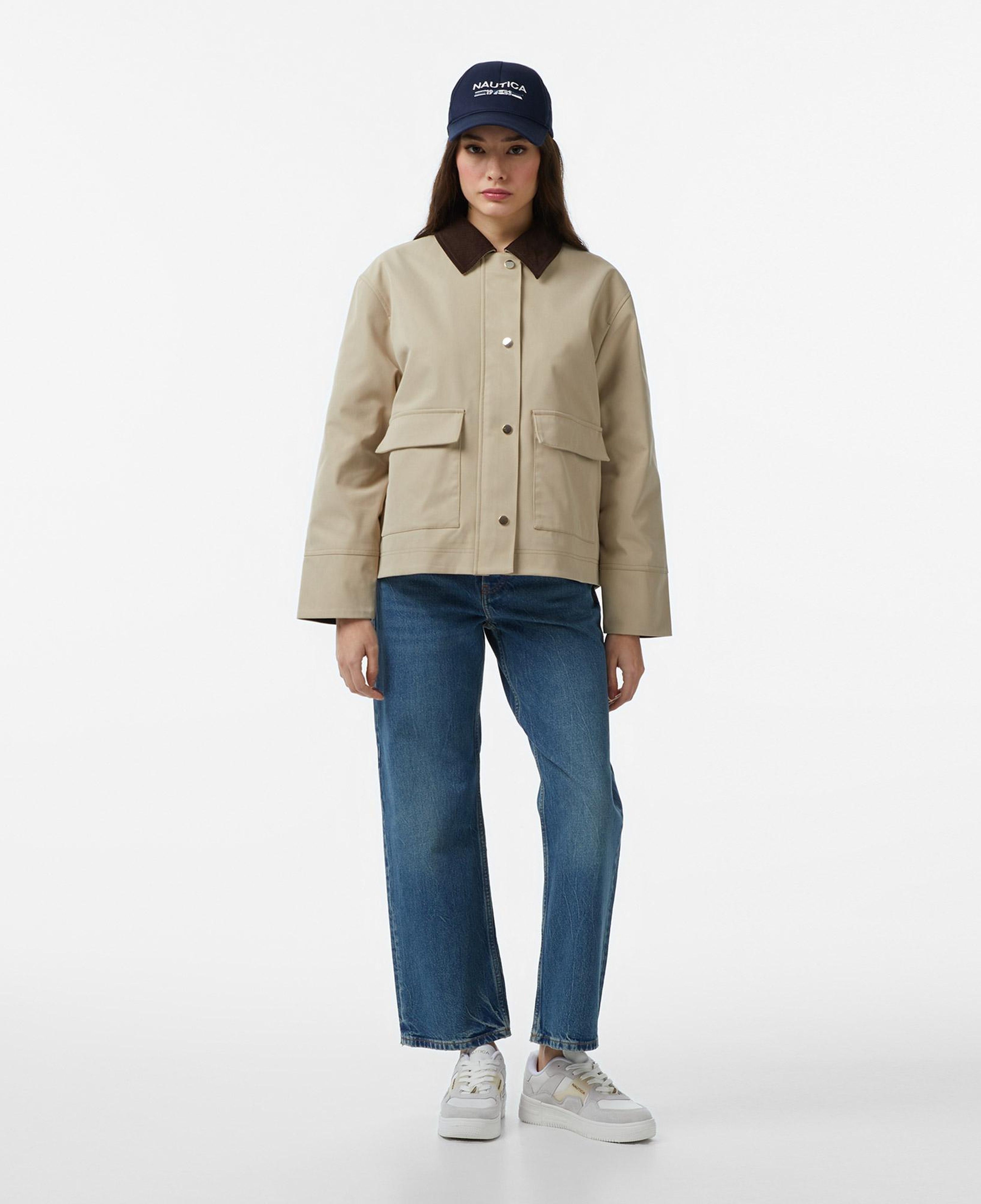 Nautica Kadın Bej Regular Fit Ceket