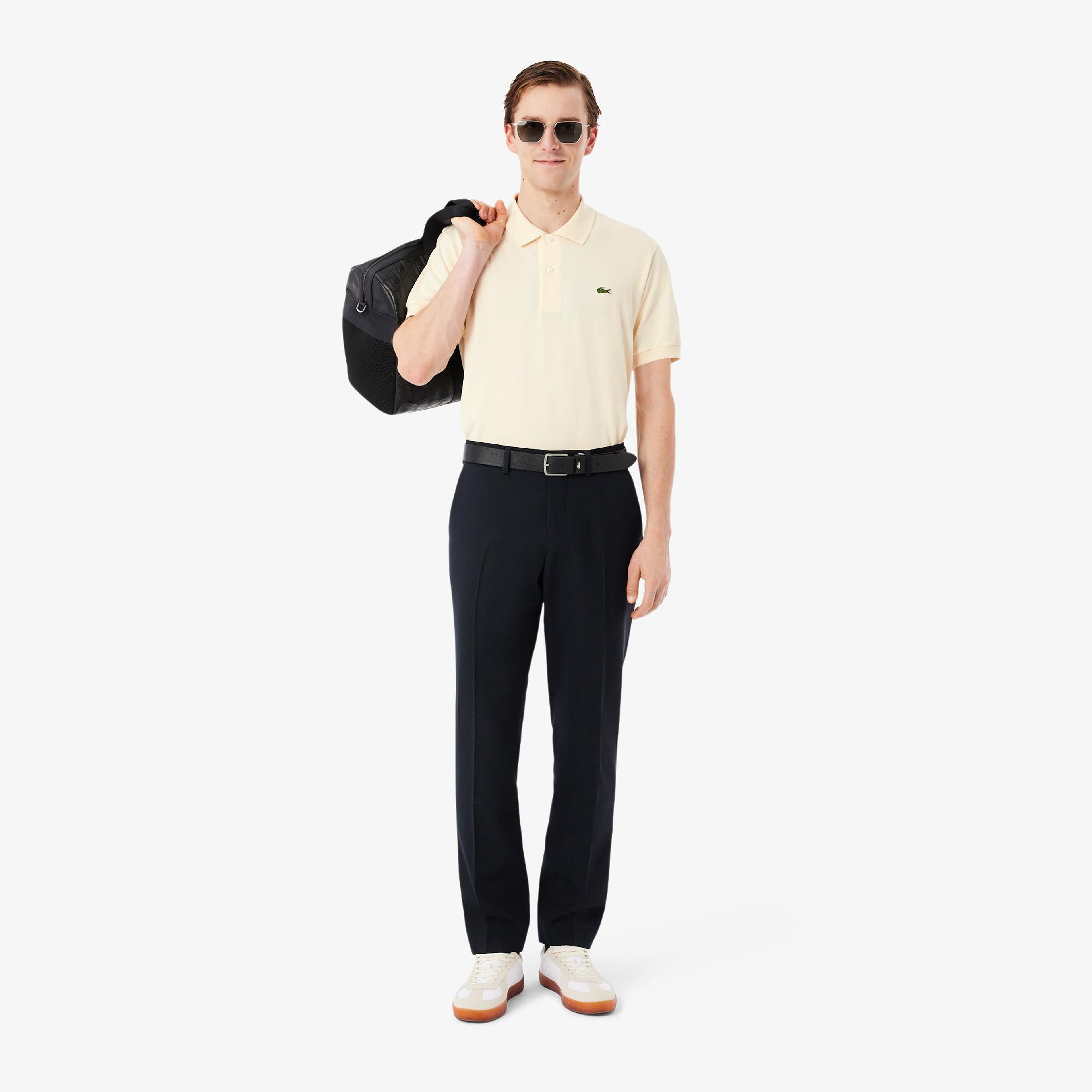 Lacoste L.12.12 Light Erkek Classic Fit Bej Polo