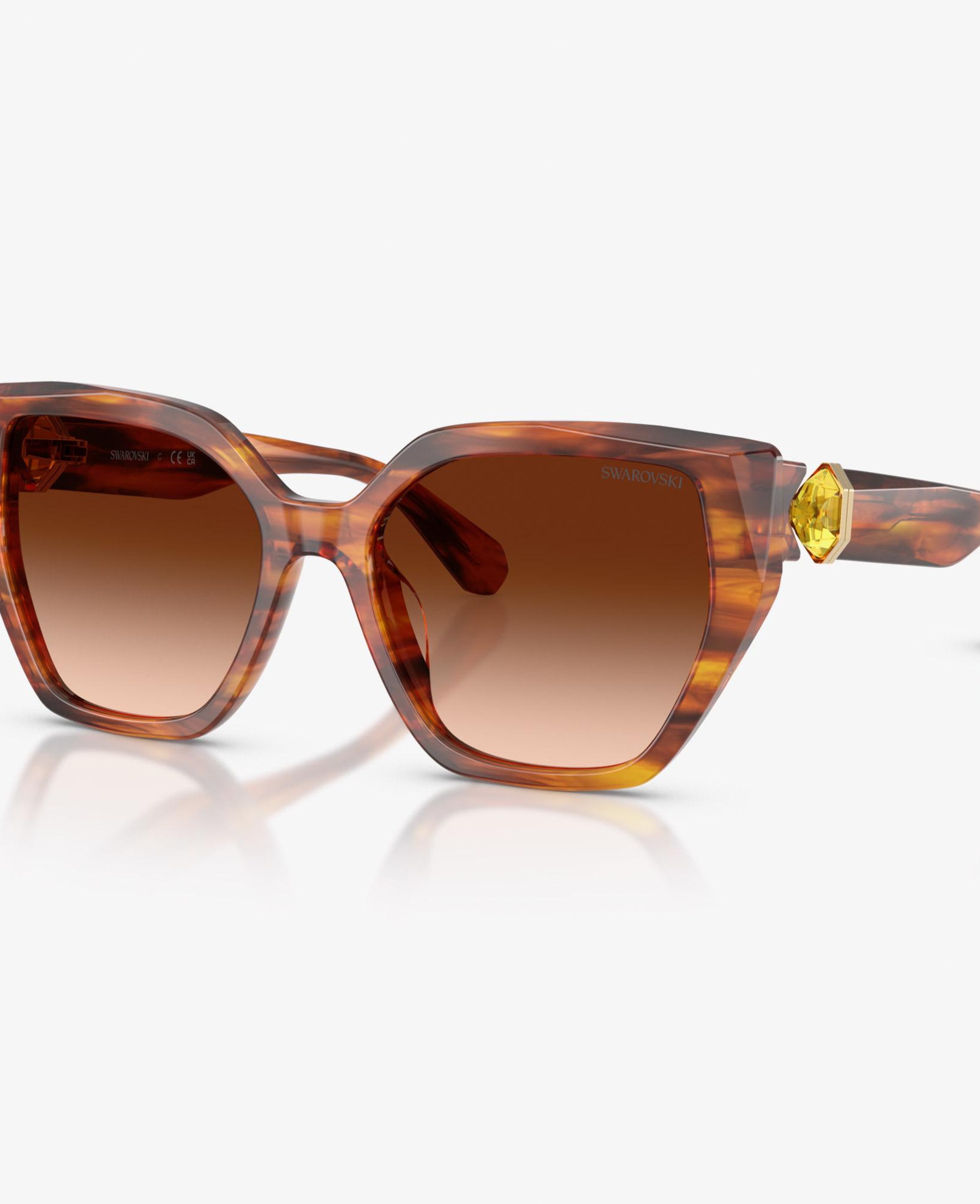 Swarovski  SK6044U Kadın Kahverengi Güneş Gözlüğü