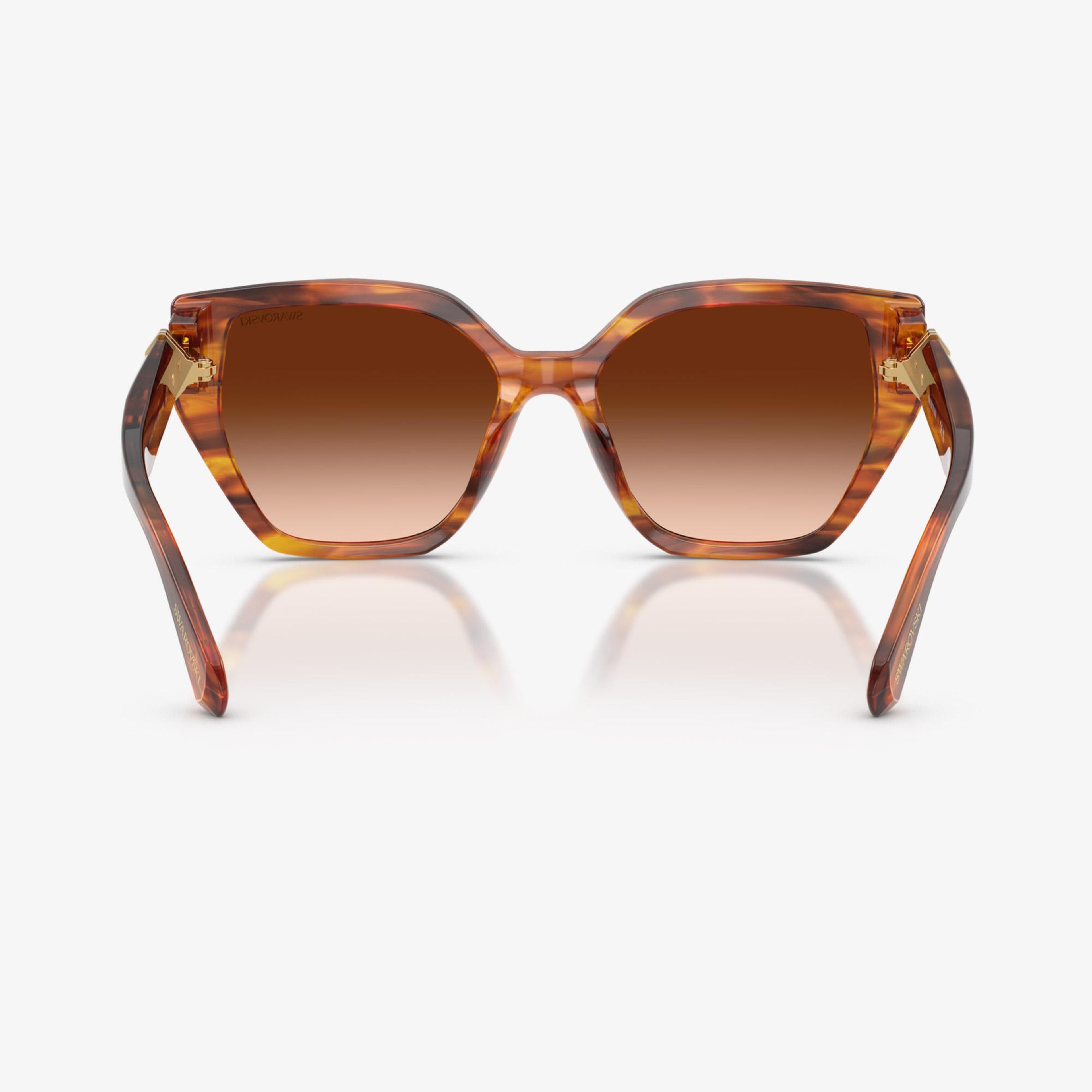 Swarovski  SK6044U Kadın Kahverengi Güneş Gözlüğü