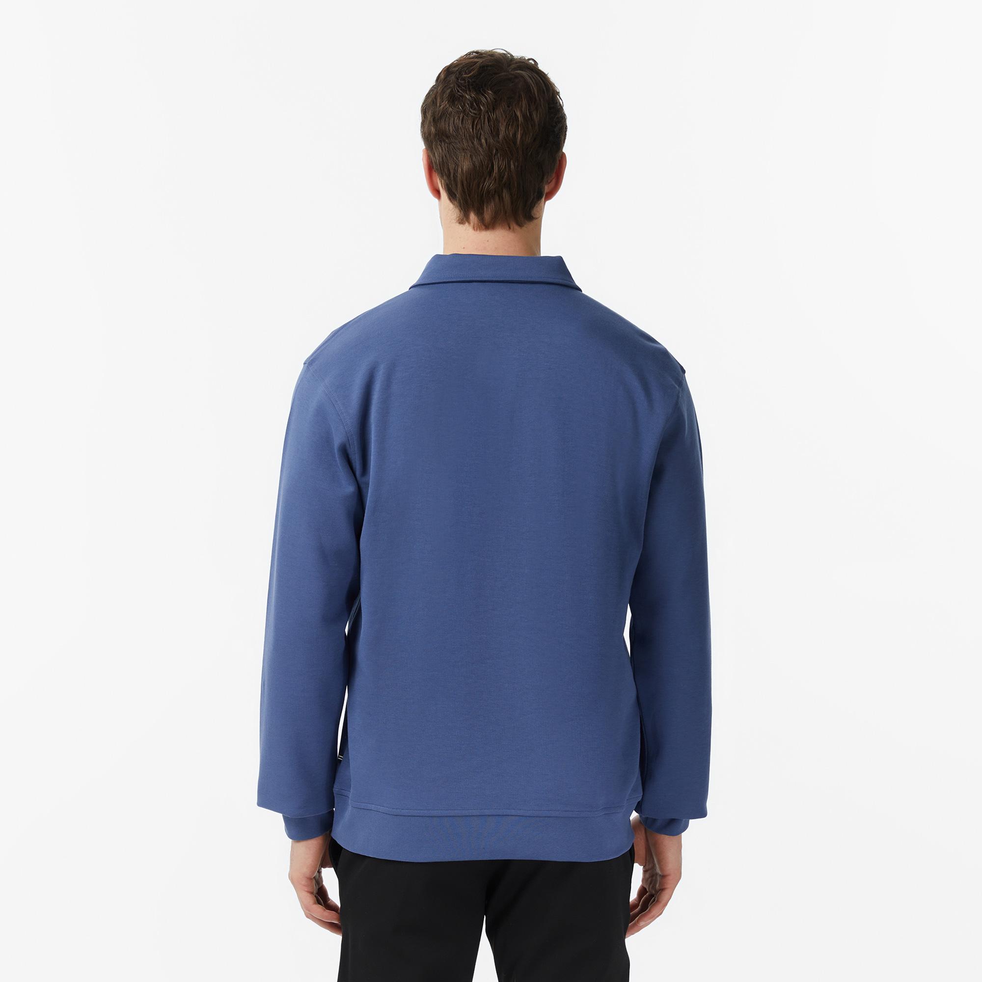 Nautica Erkek Mavi Regular Fit Sweatshirt