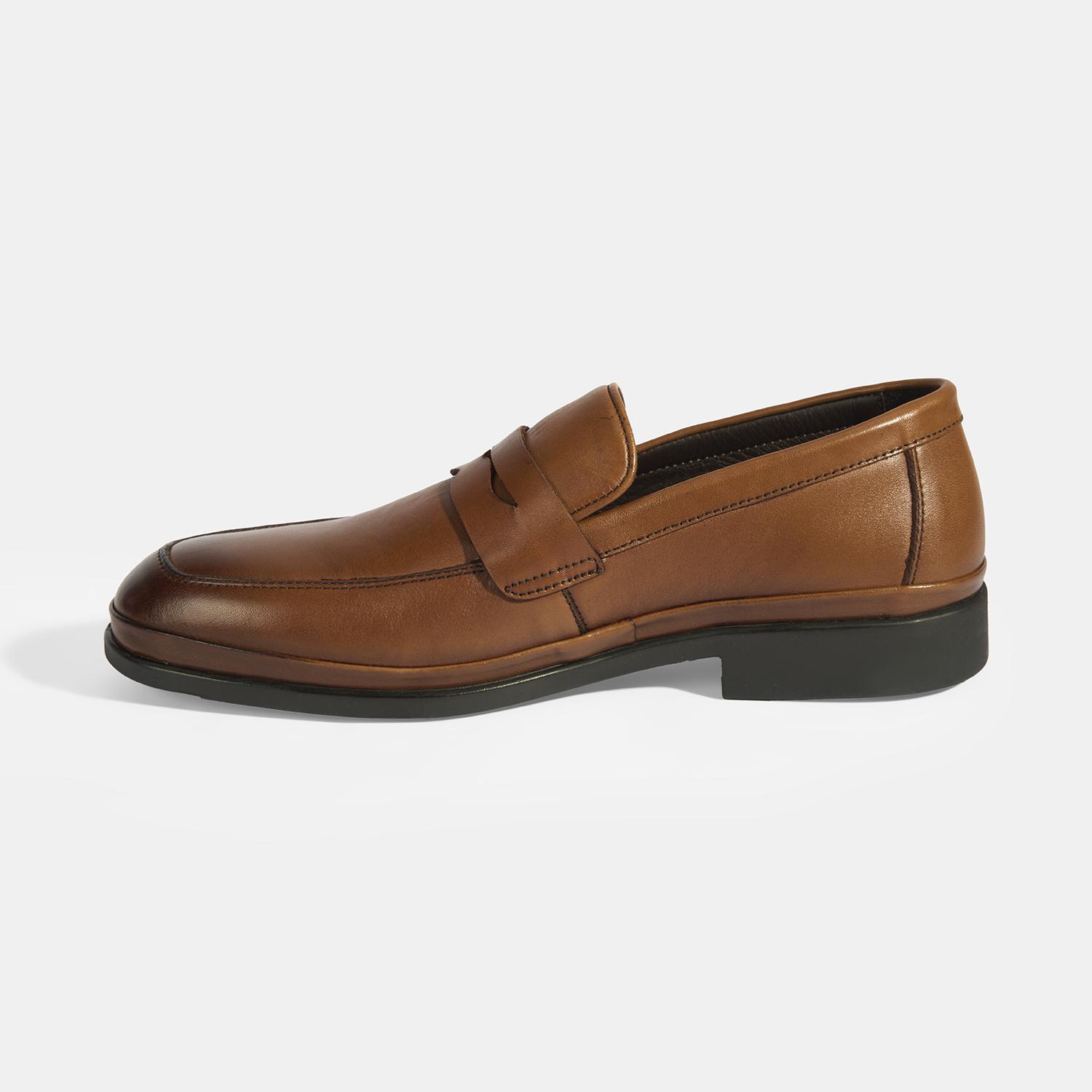 Erkek Taba DesaComfort Deri Loafer