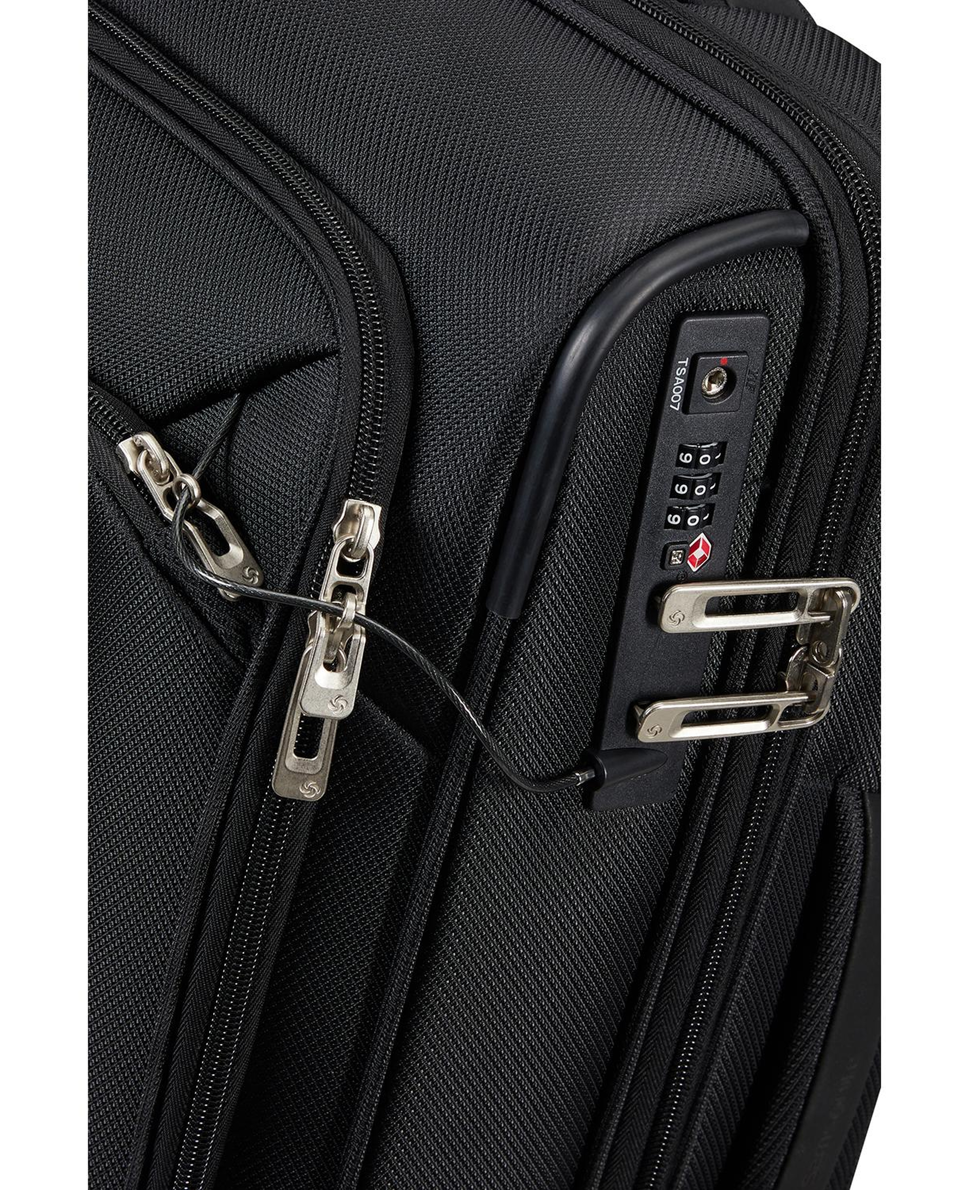 Samsonite Siyah Respark-Spinner - Körüklü 55/20 Kabin Boy Valiz
