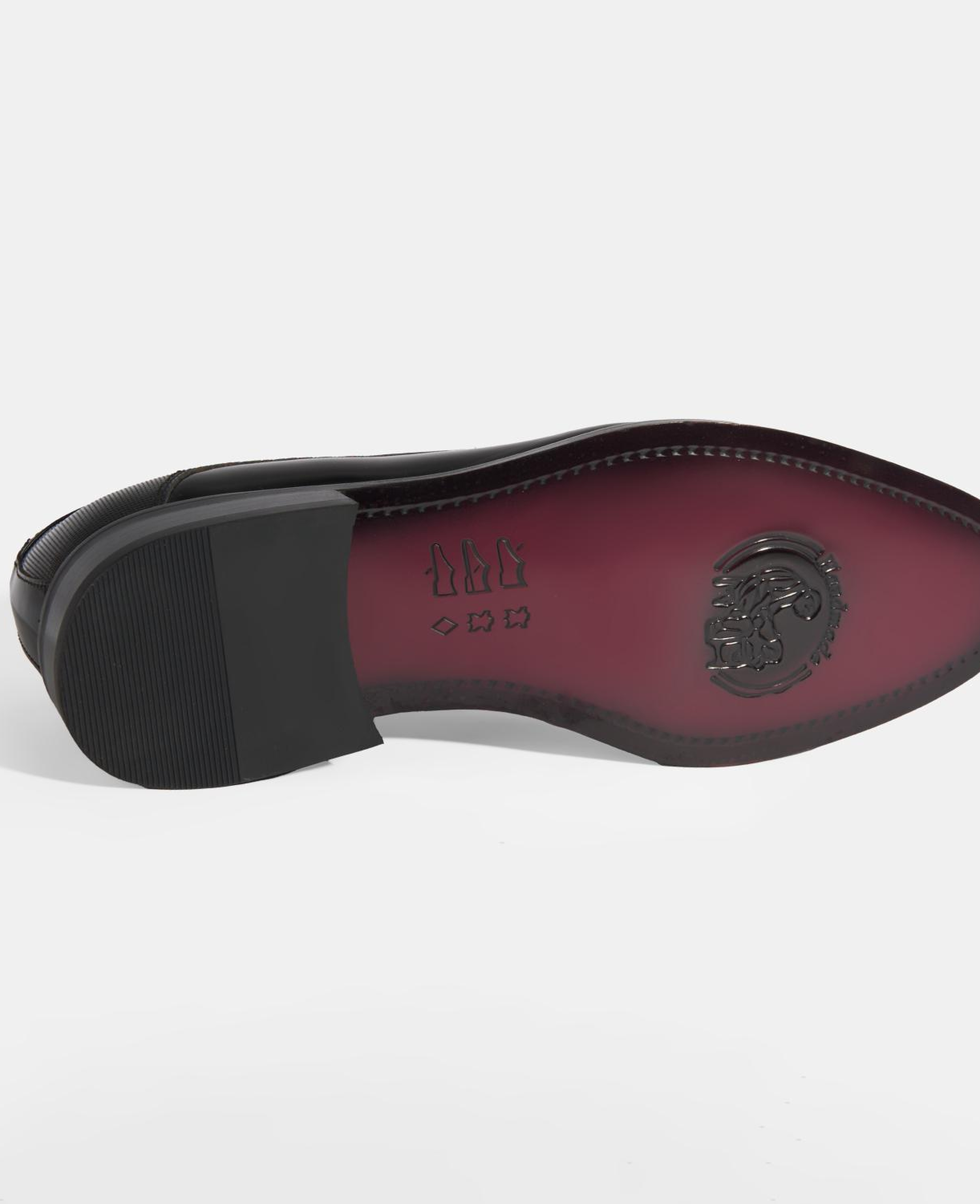 Therese Siyah Erkek Bağcıklı Rugan Klasik Ayakkabı