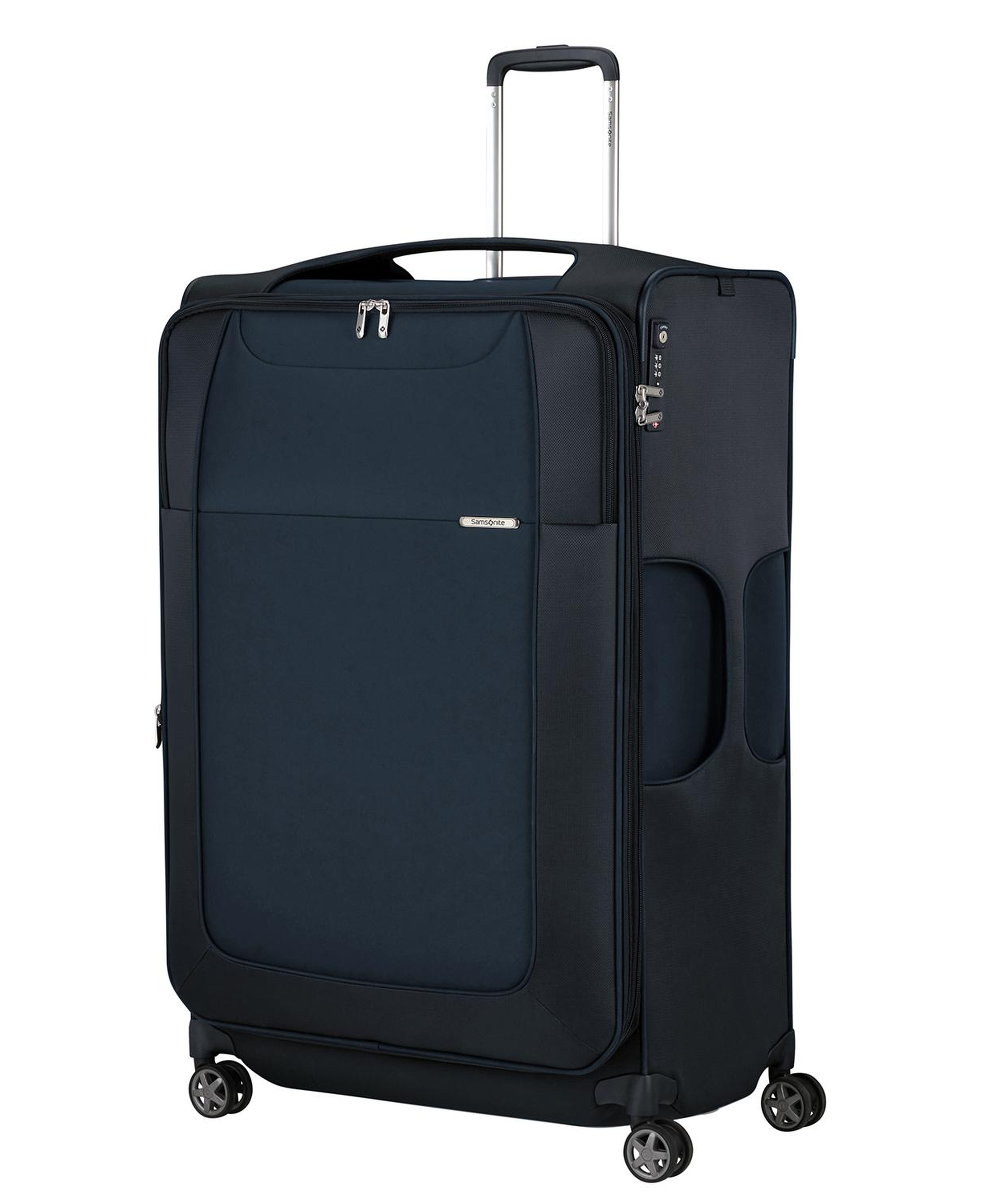 Samsonite Lacivert D'lite - 4 Tekerlekli Körüklü Jumbo Boy Valiz 83cm