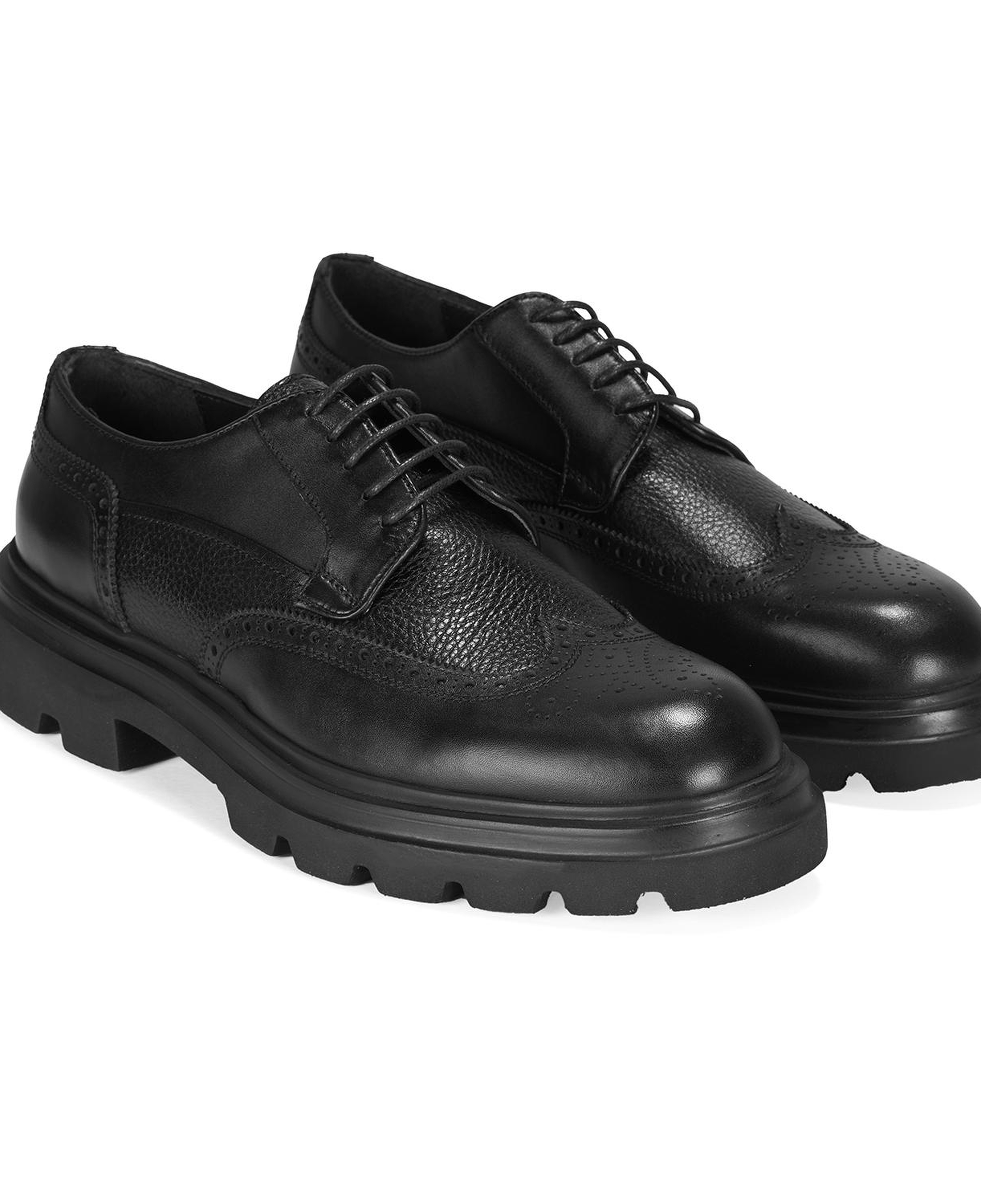 Eliezer Siyah Erkek Deri Klasik Ayakkabı