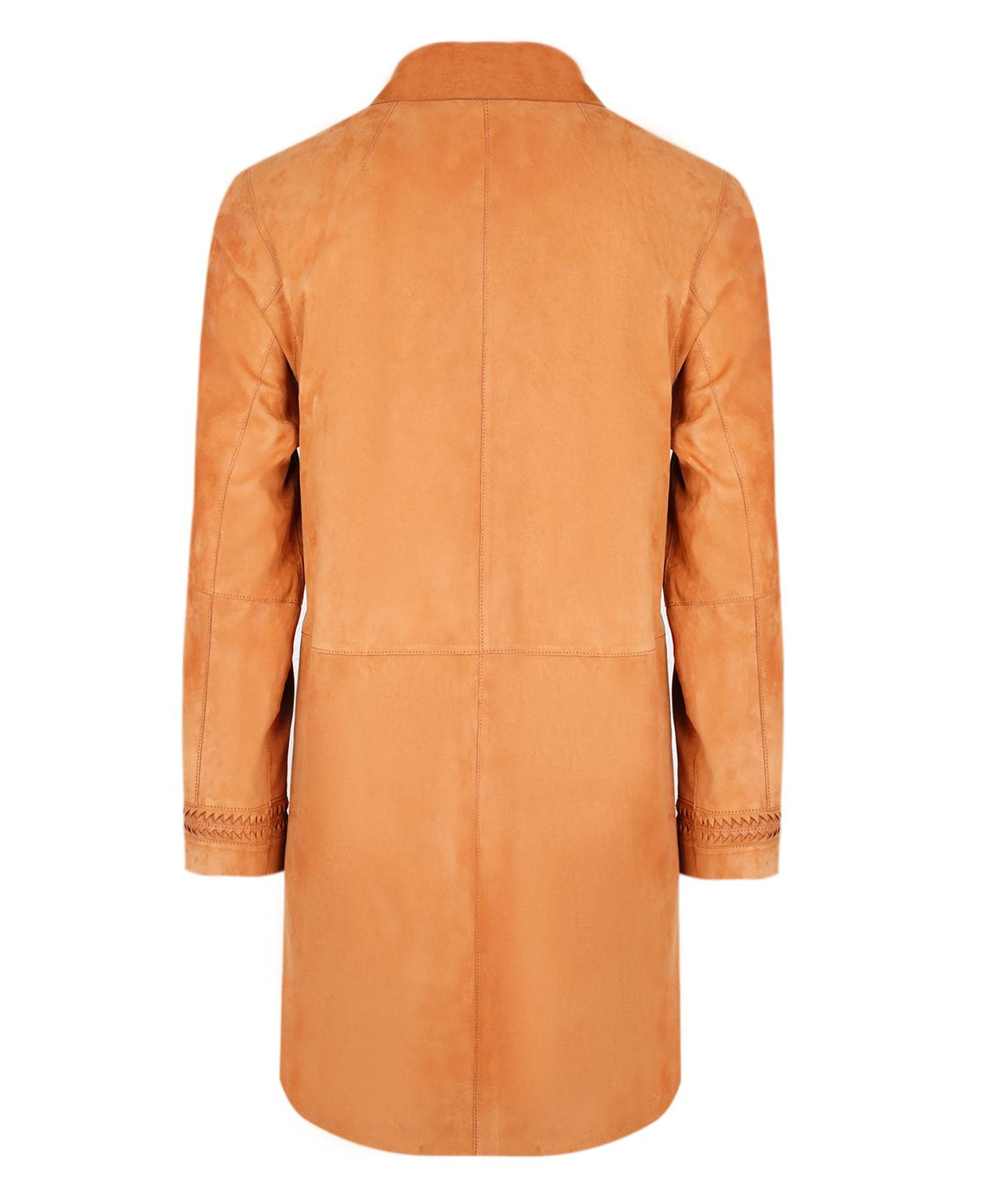 Ysabel Konyak Kadın Süet Deri Pardösü