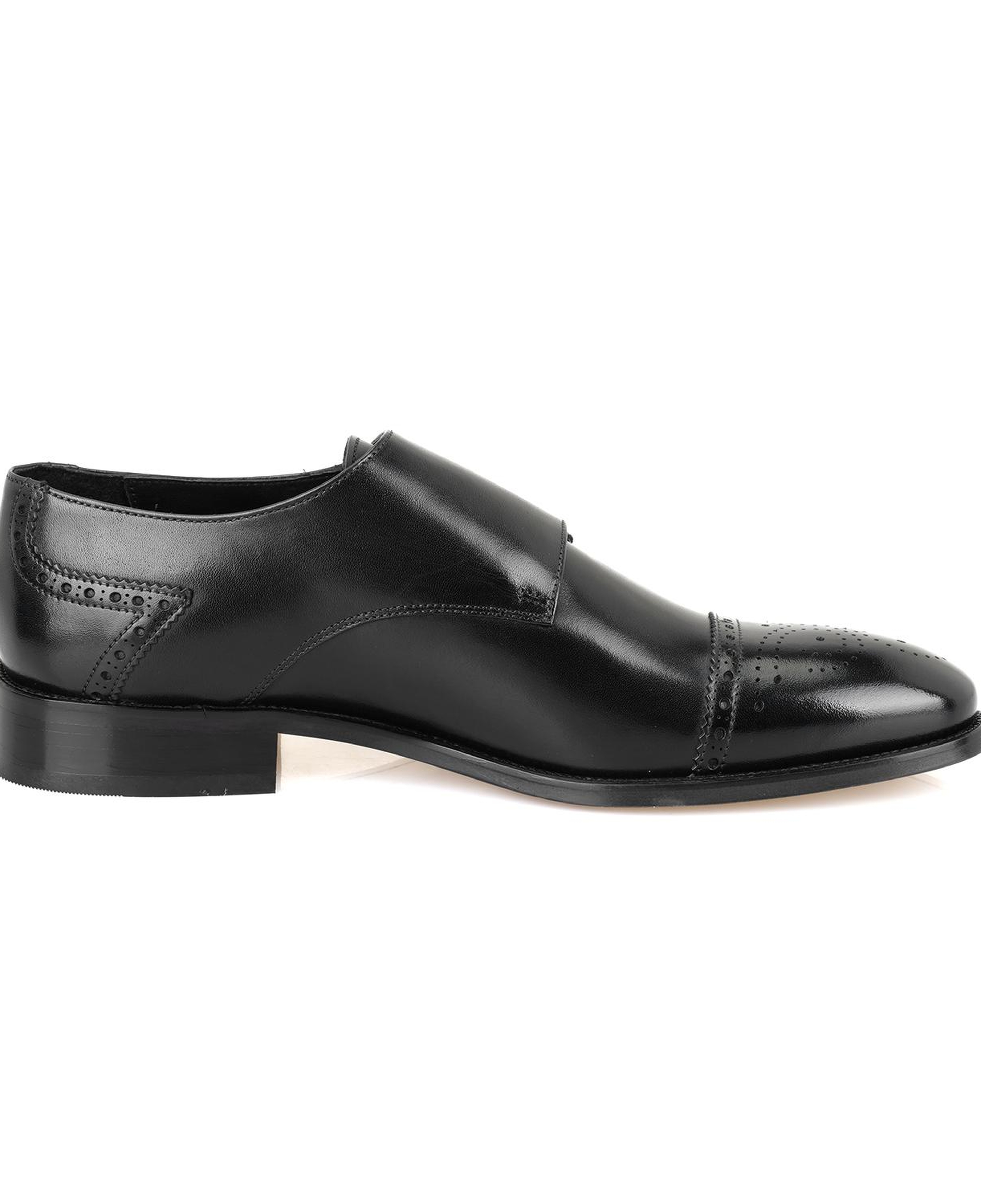 Wesley Siyah Erkek Deri Klasik Ayakkabı