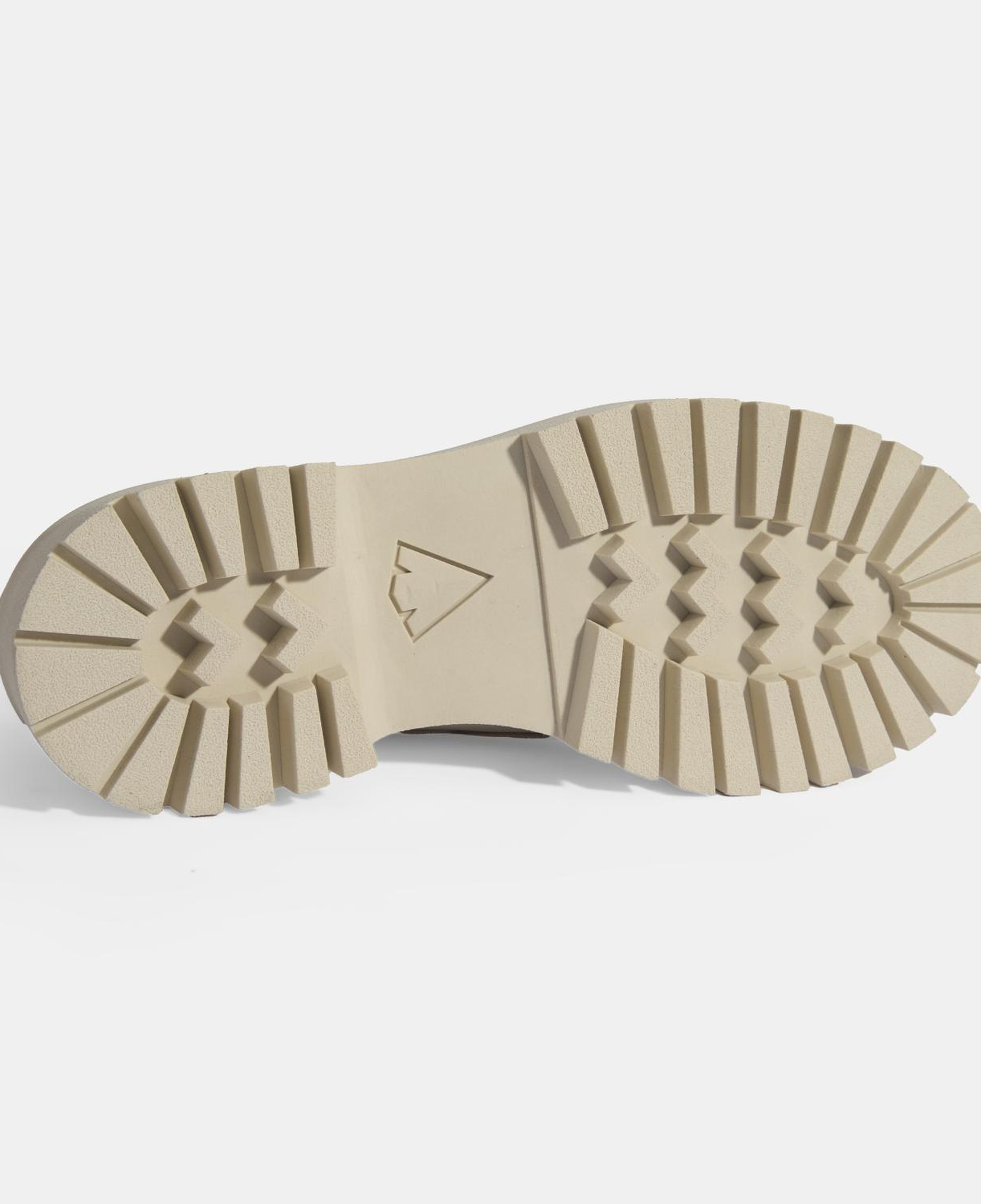 Kadın Bej Slip-On Deri Loafer