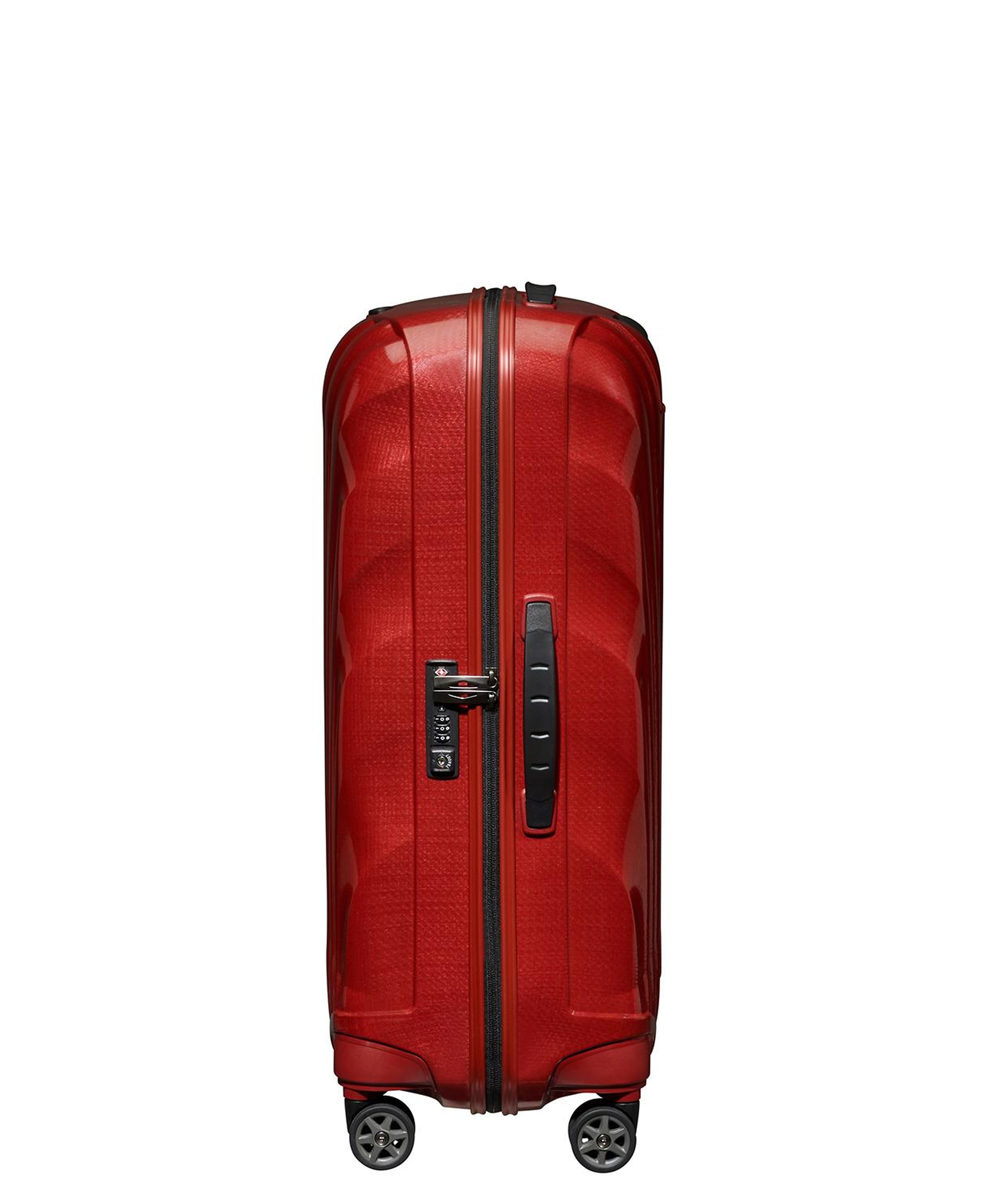 Samsonite Kırmızı C-Lite - Spinner Kırmızı 4 Tekerlekli Orta Boy Valiz 69cm
