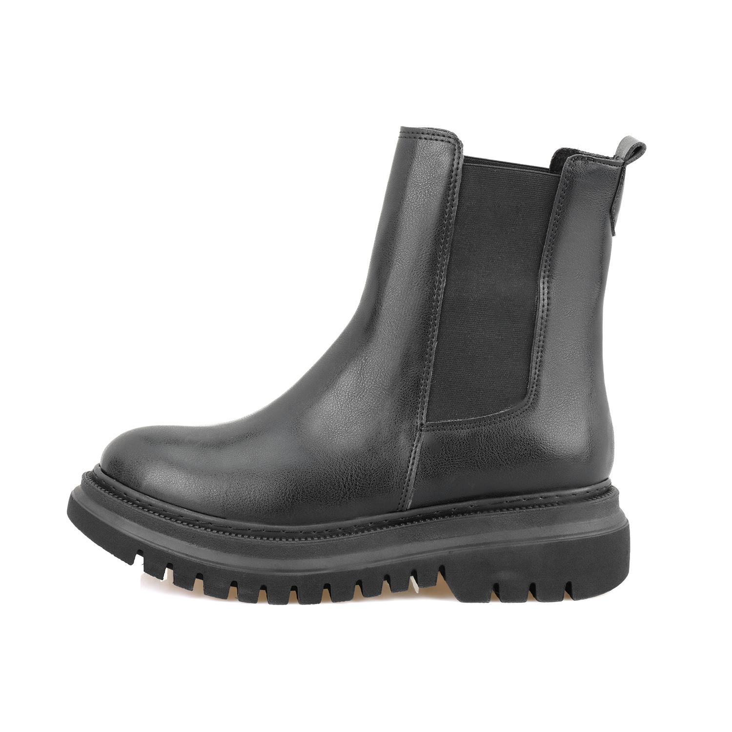 Kadın Siyah Lastikli Chelsea Bot