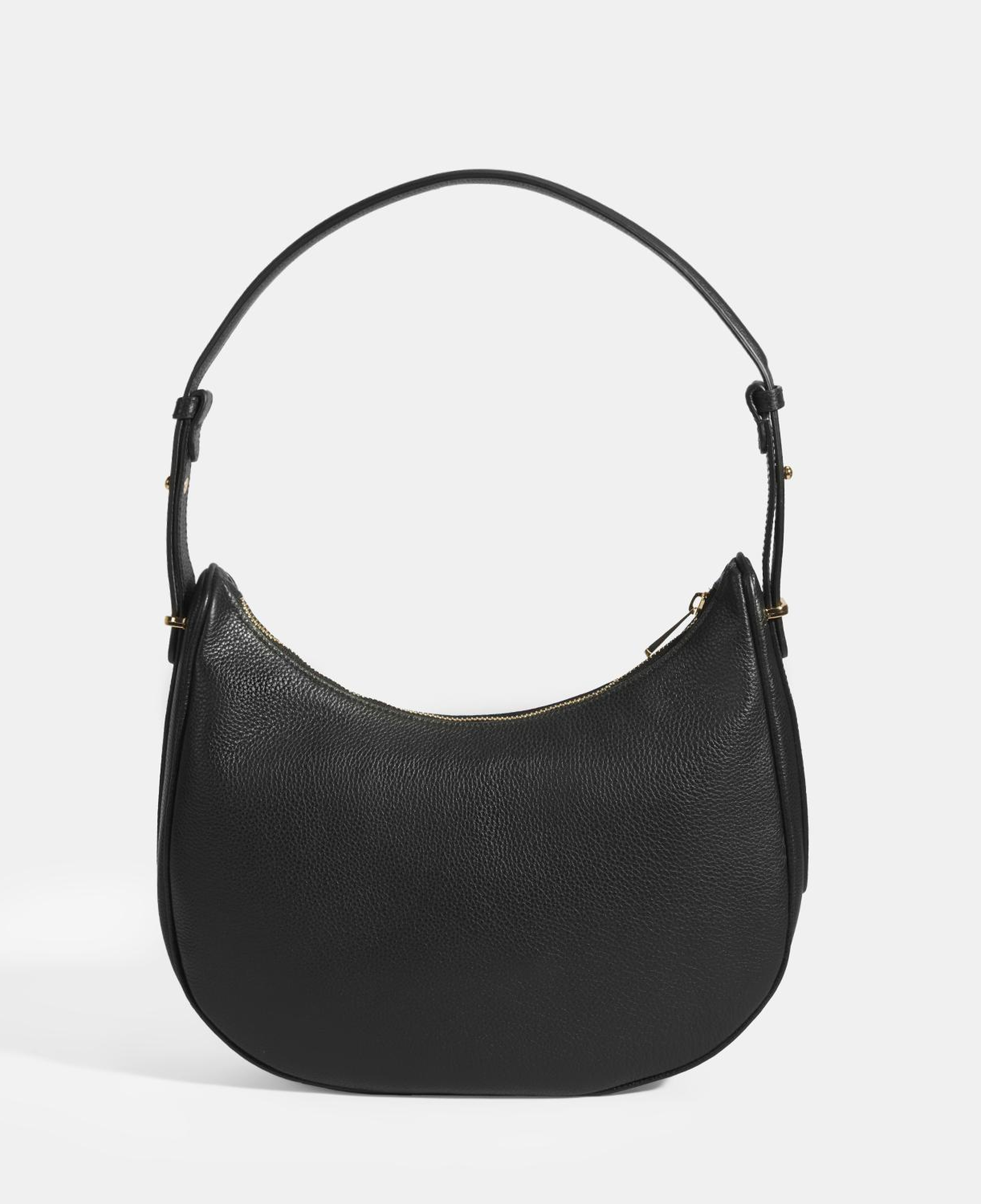 Kadın Siyah Deri Omuz Çantası