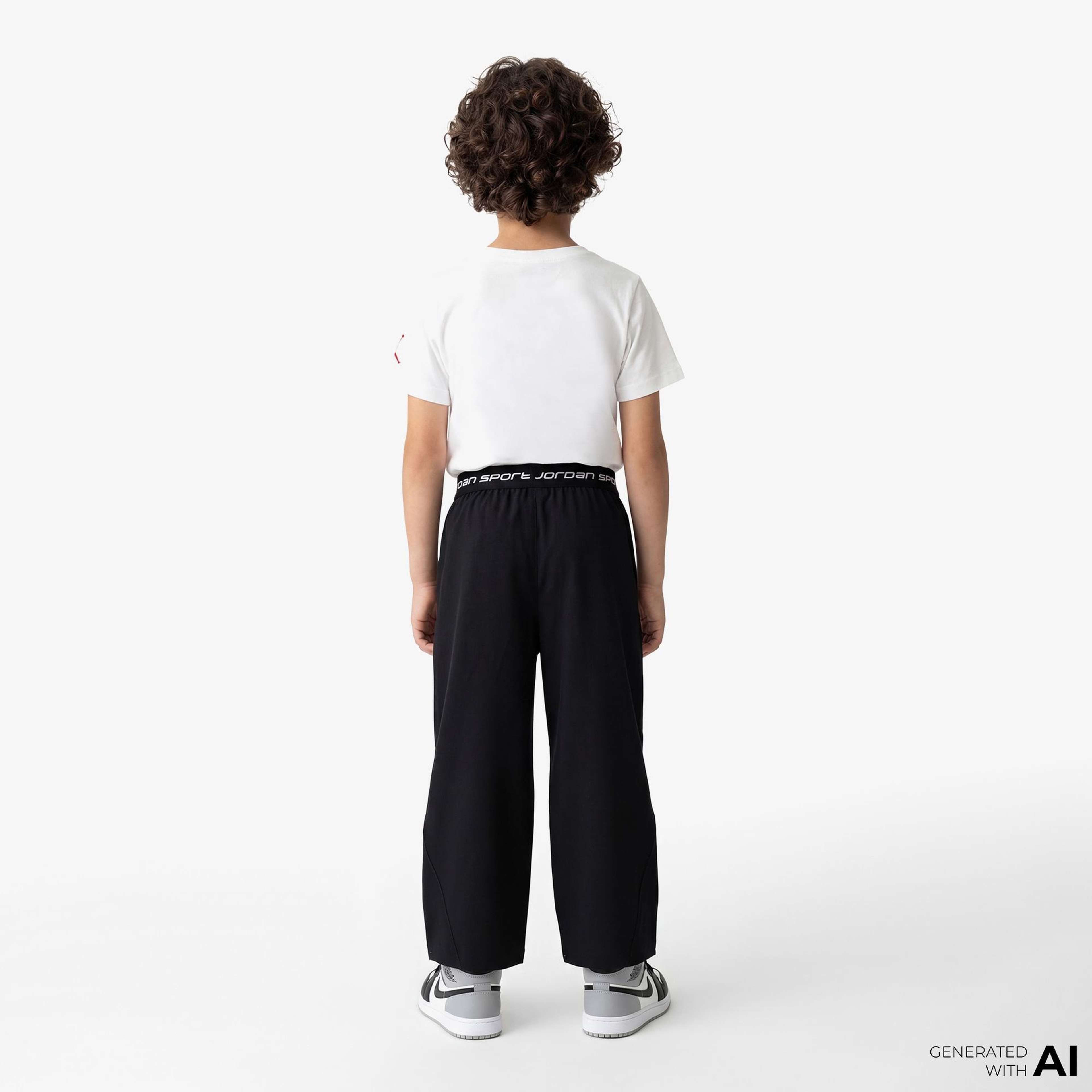 Jordan Perform Sport Woven Kız Çocuk Siyah Eşofman Altı