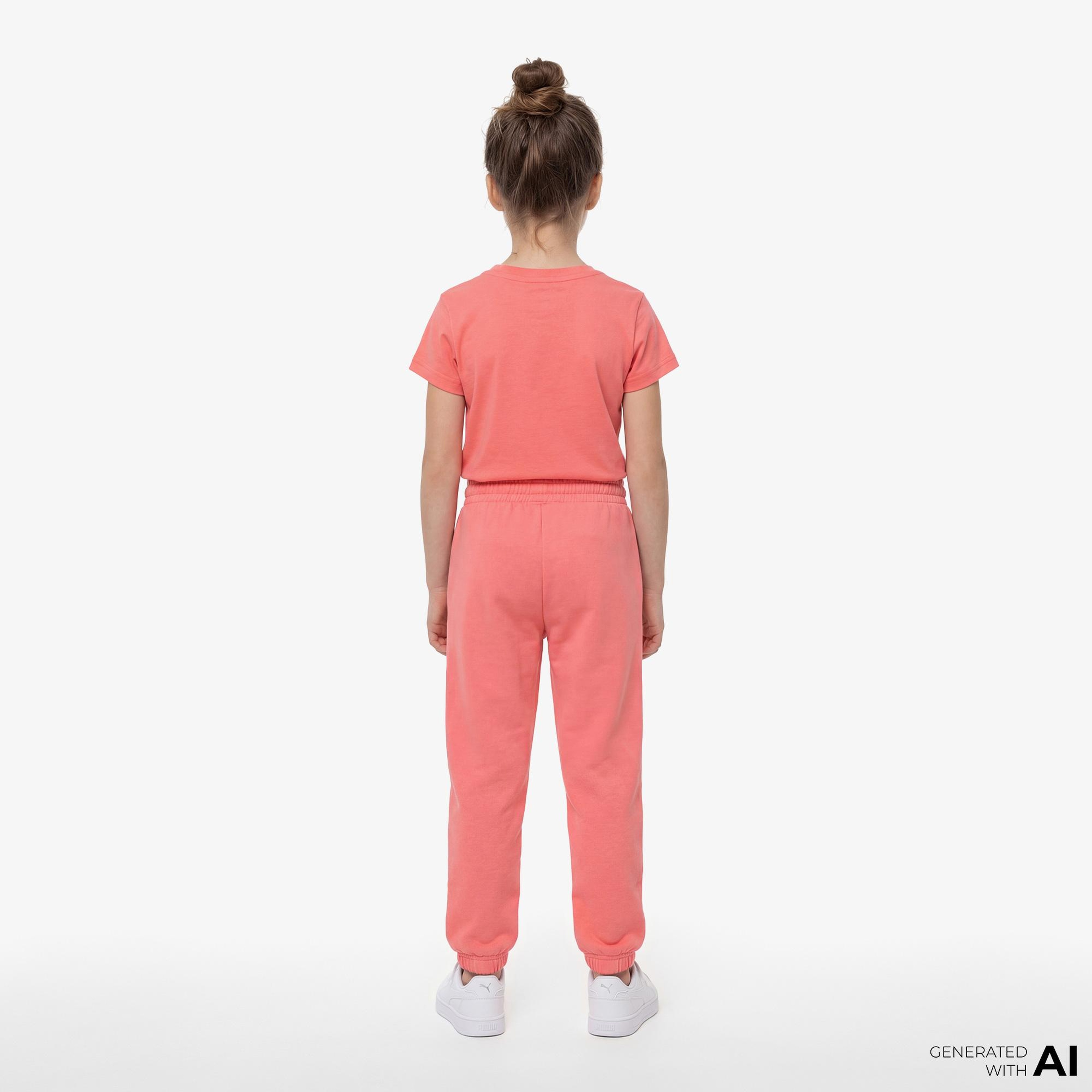 Jordan Brooklyn Fleece Kız Çocuk Pembe Eşofman Altı