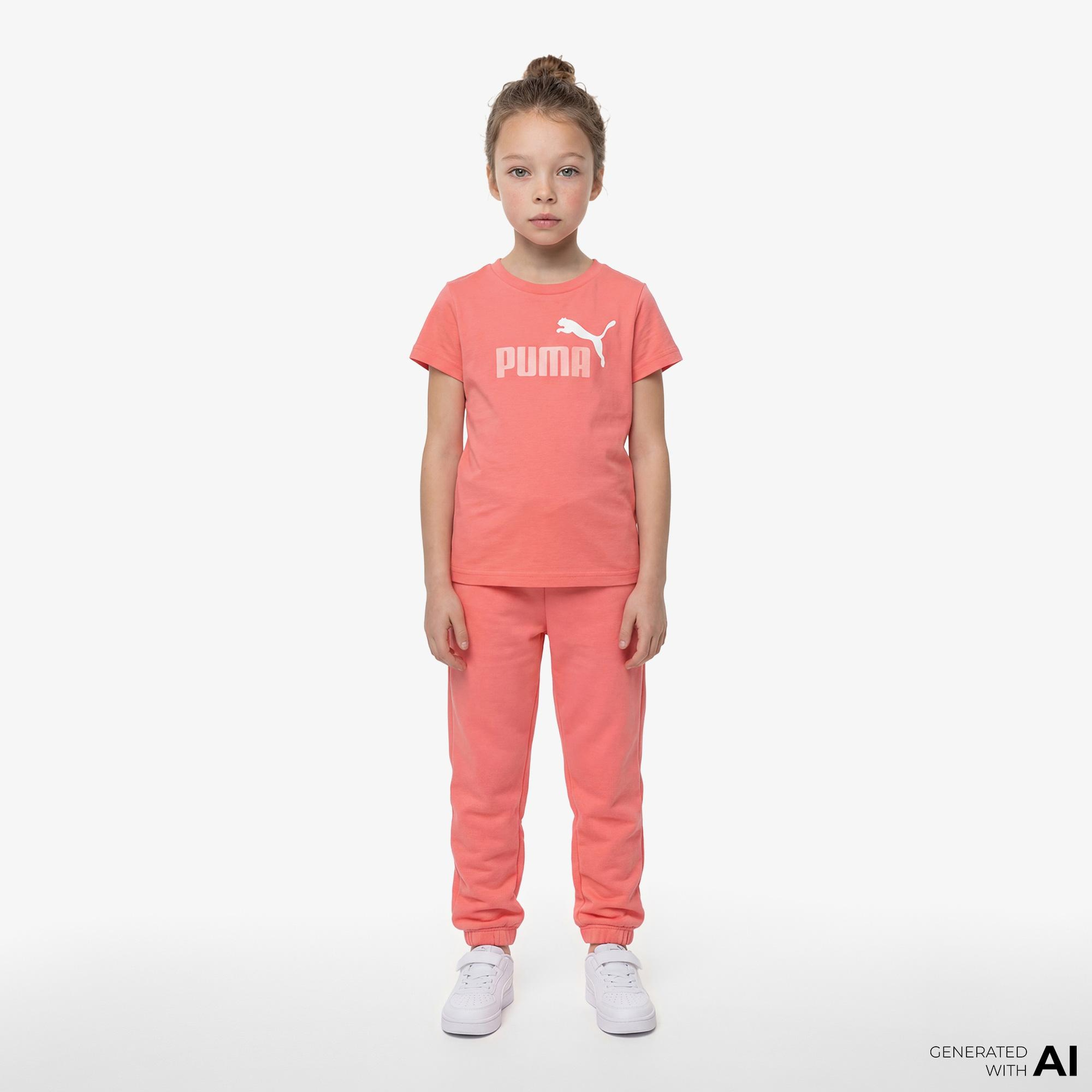 Jordan Brooklyn Fleece Kız Çocuk Pembe Eşofman Altı