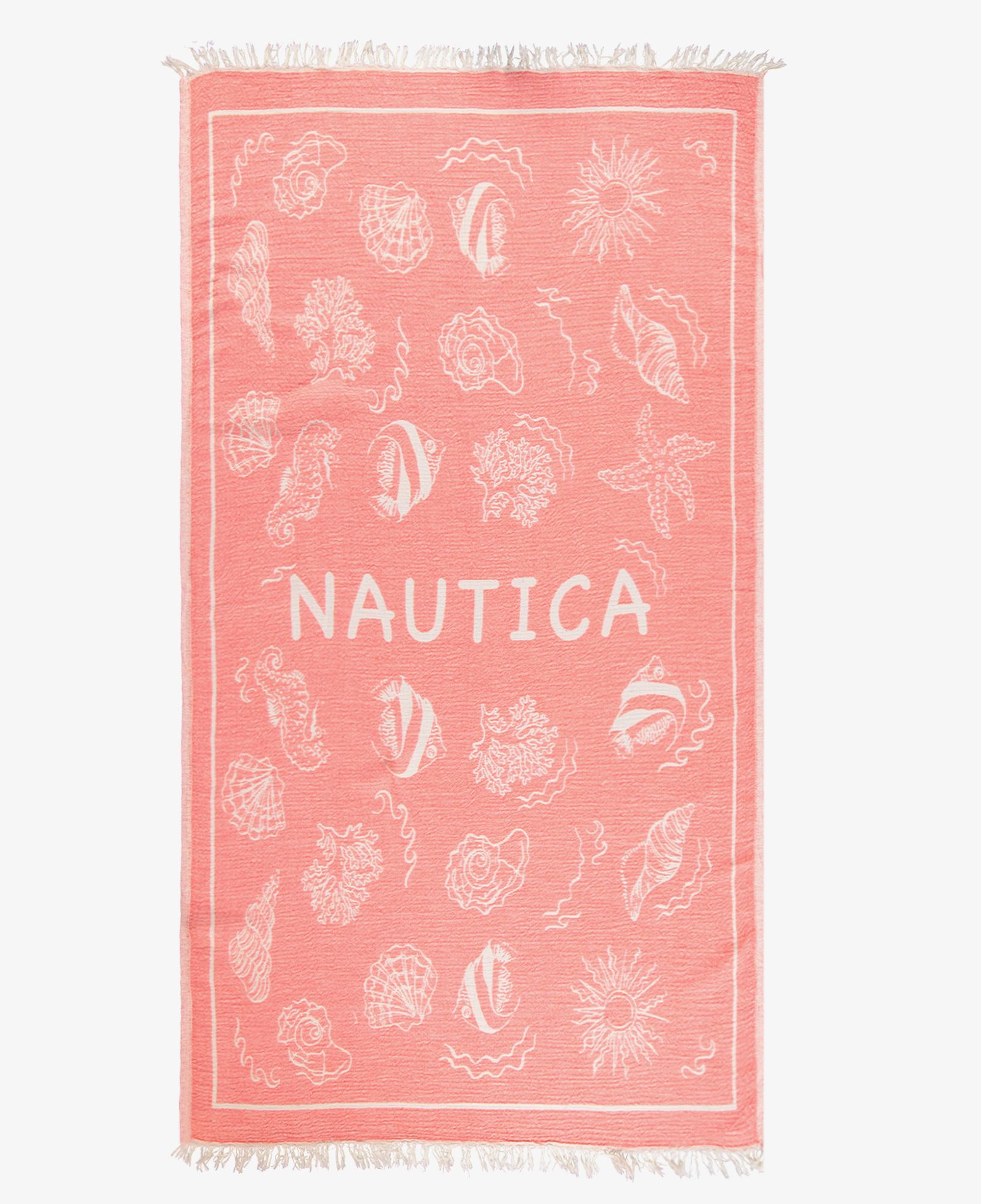 Nautica Unisex Yeşil Desenli Havlu