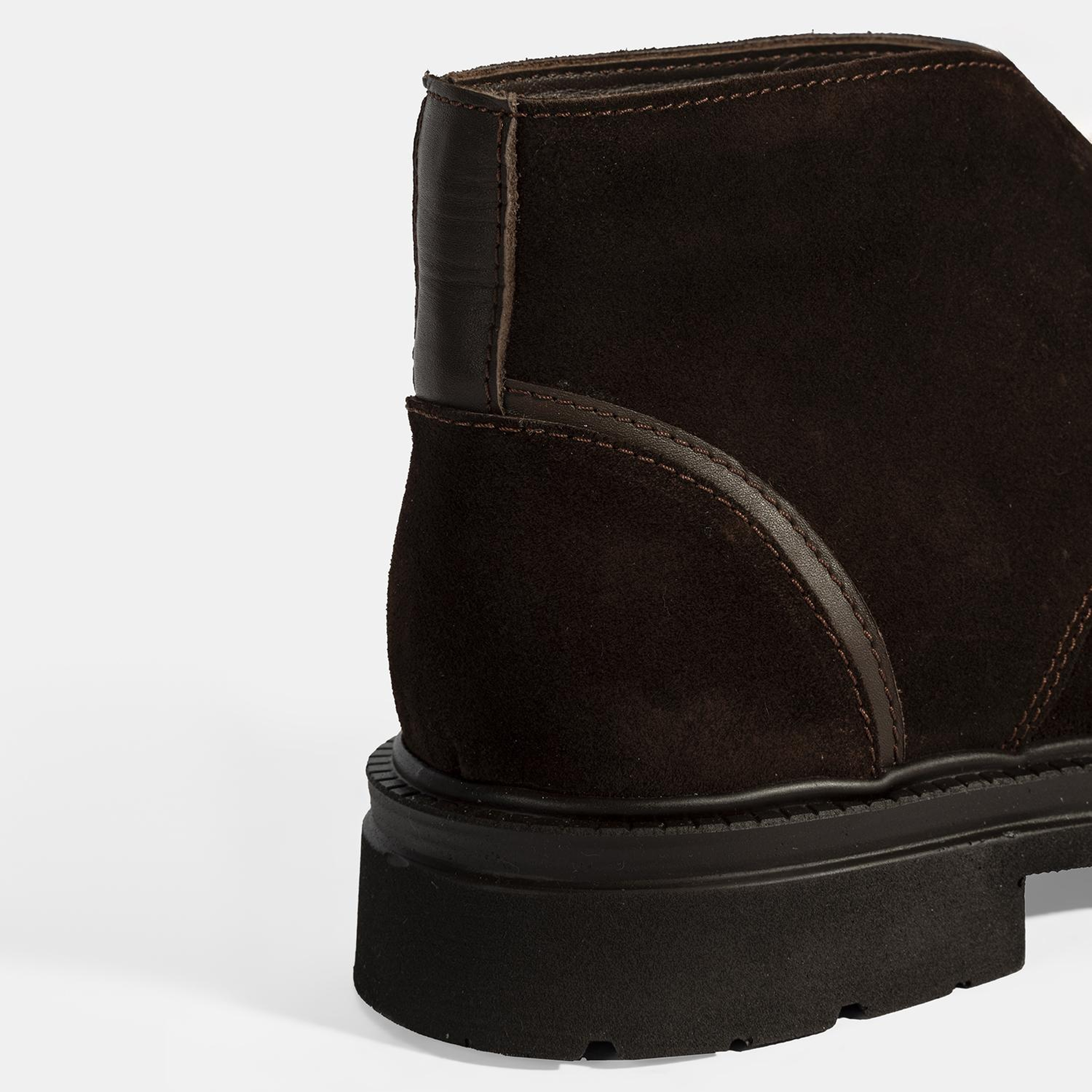 Erkek Kahve Bağcıklı Süet Bot