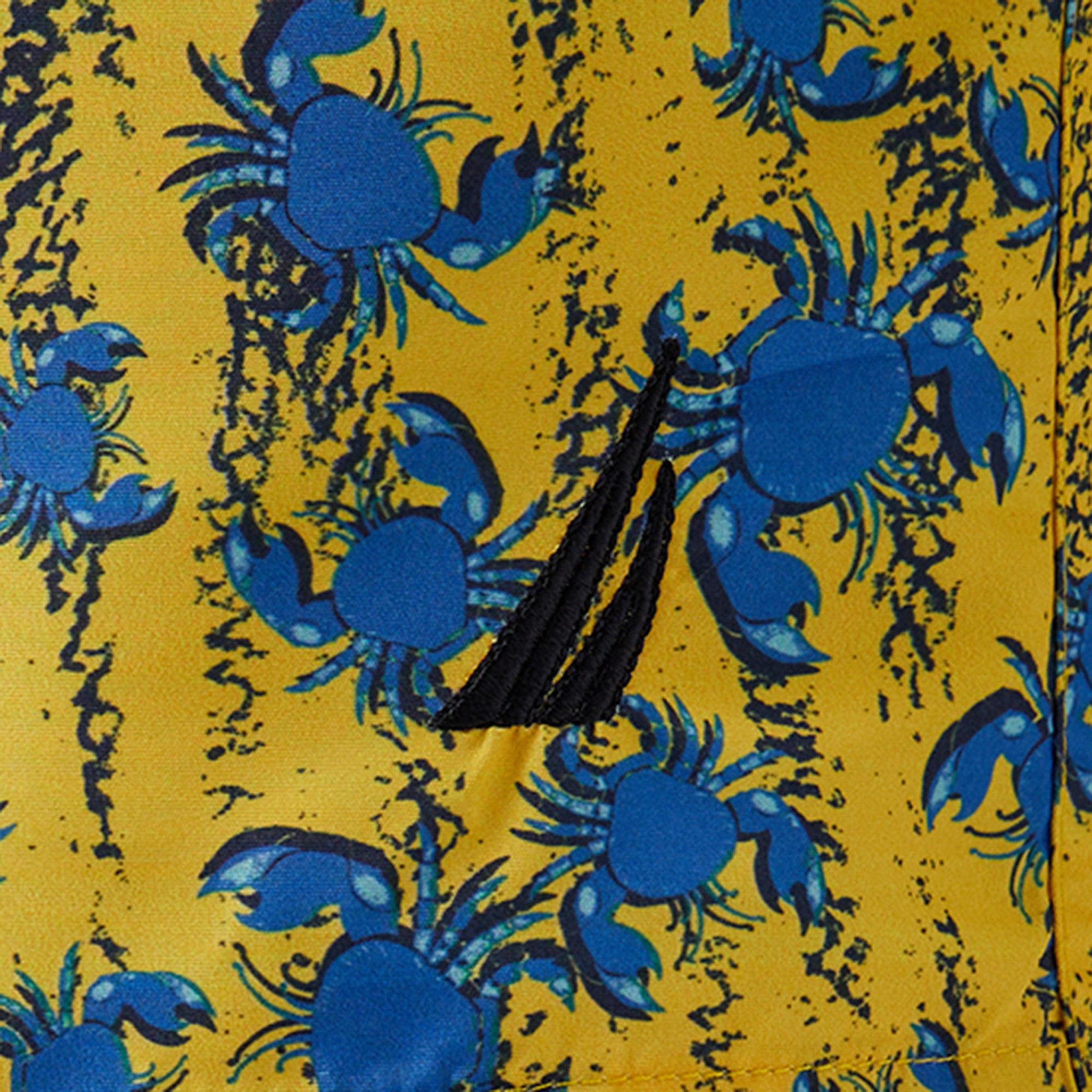 Nautica Erkek Sarı Standart Fit Deniz Şortu