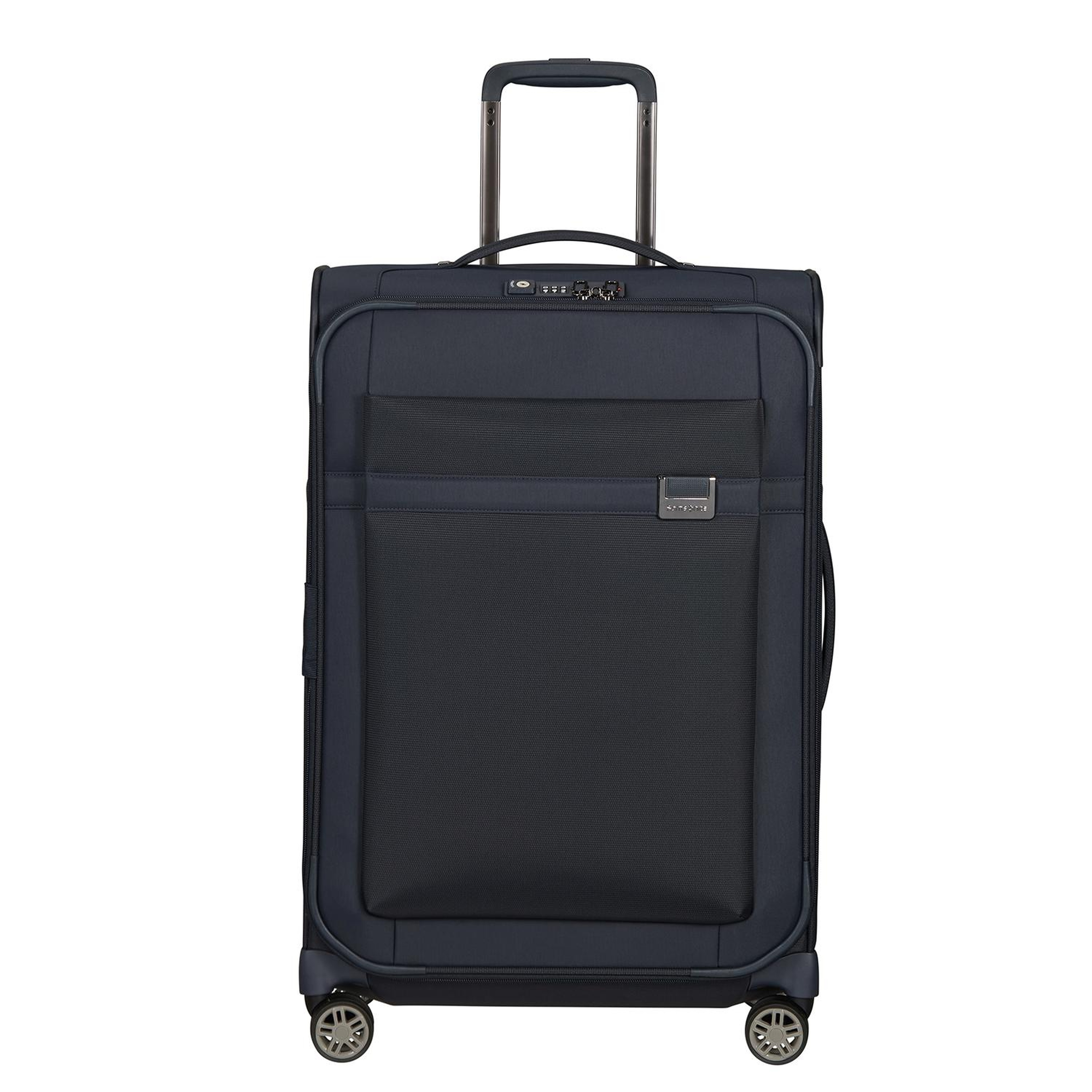 Samsonite Lacivert Aırea - 4 Tekerlekli Spinner Körüklü Orta Boy Valiz 67 Cm