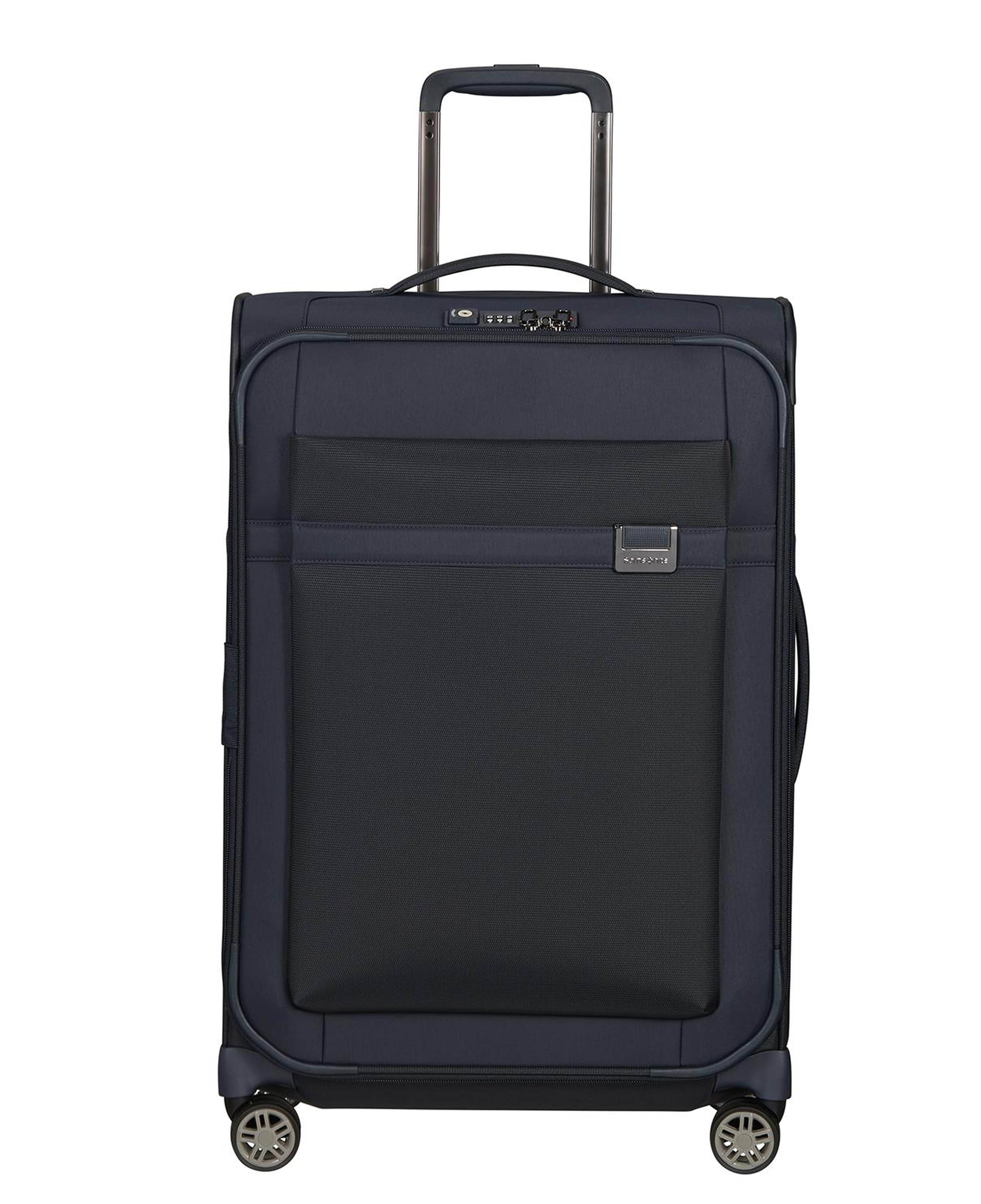 Samsonite Lacivert Aırea - 4 Tekerlekli Spinner Körüklü Orta Boy Valiz 67 Cm