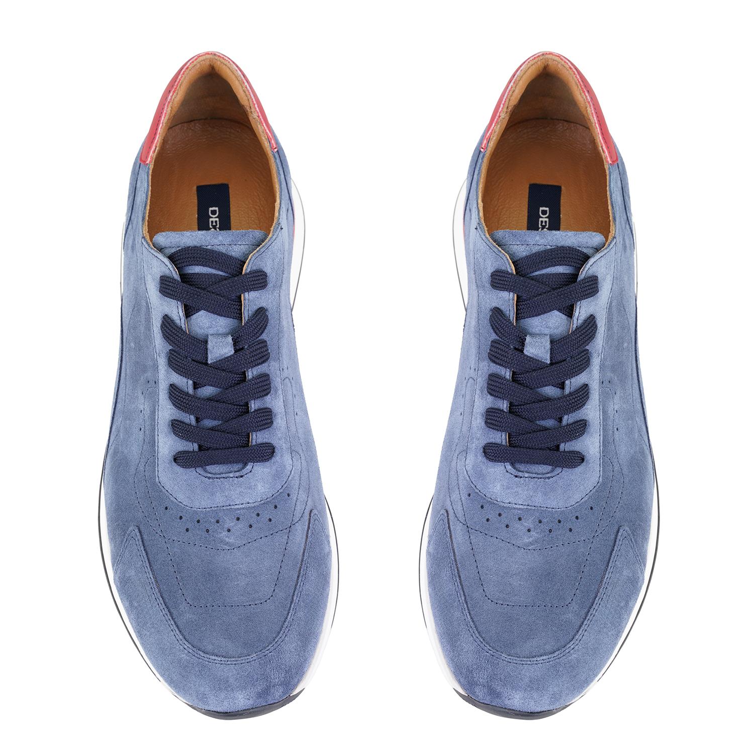 Carrol Lacivert Erkek Deri Spor Ayakkabı