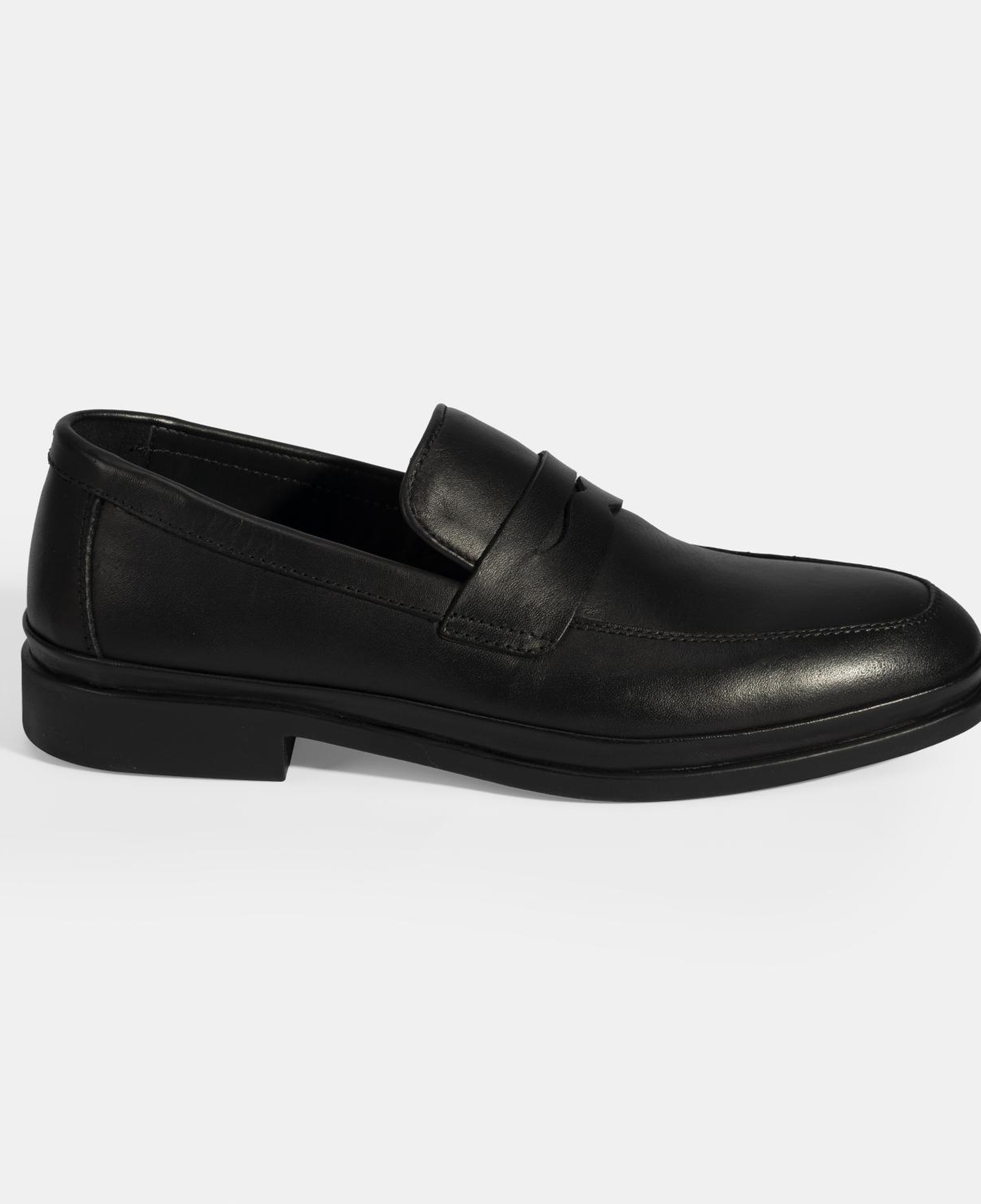 Erkek Siyah DesaComfort Deri Loafer