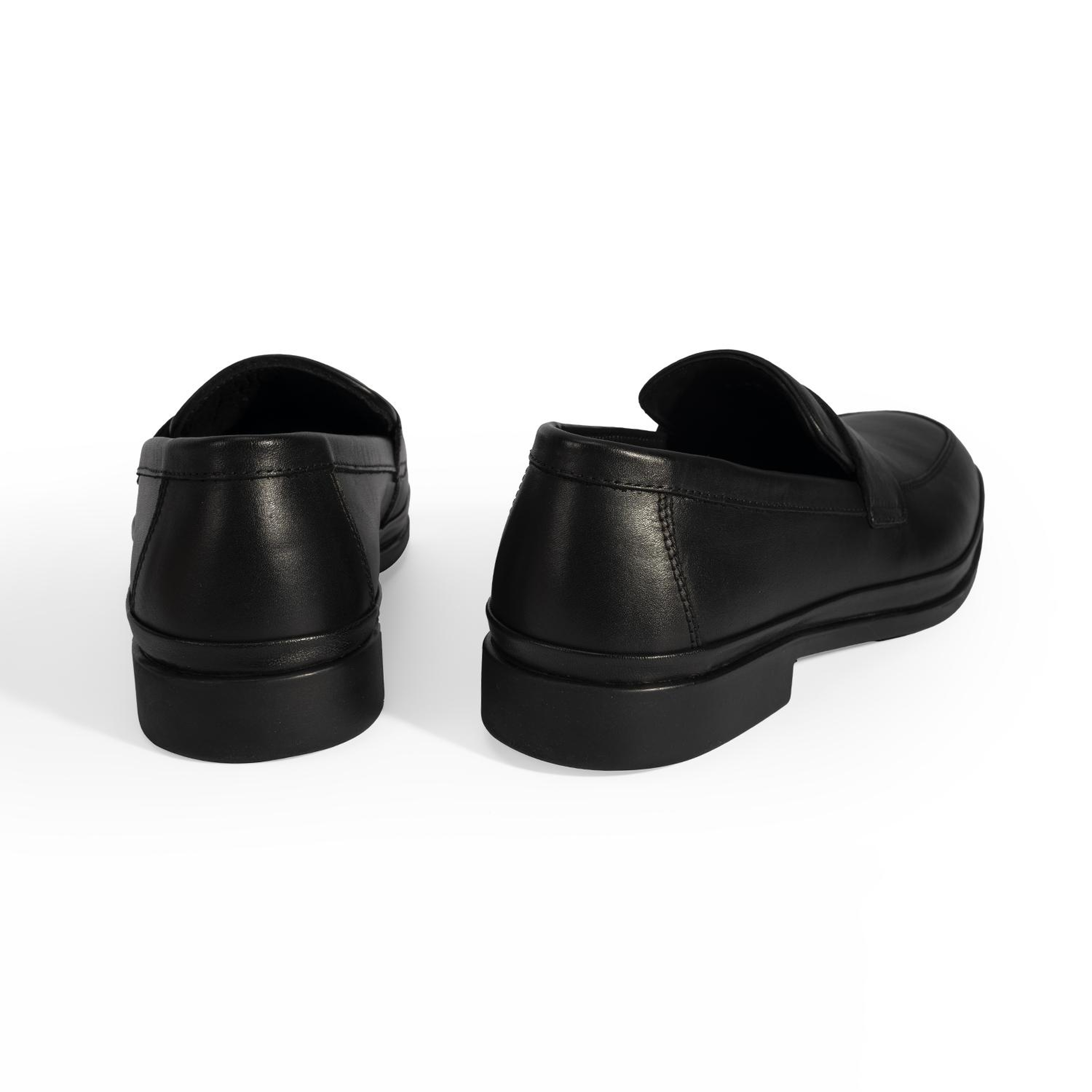 Erkek Siyah DesaComfort Deri Loafer