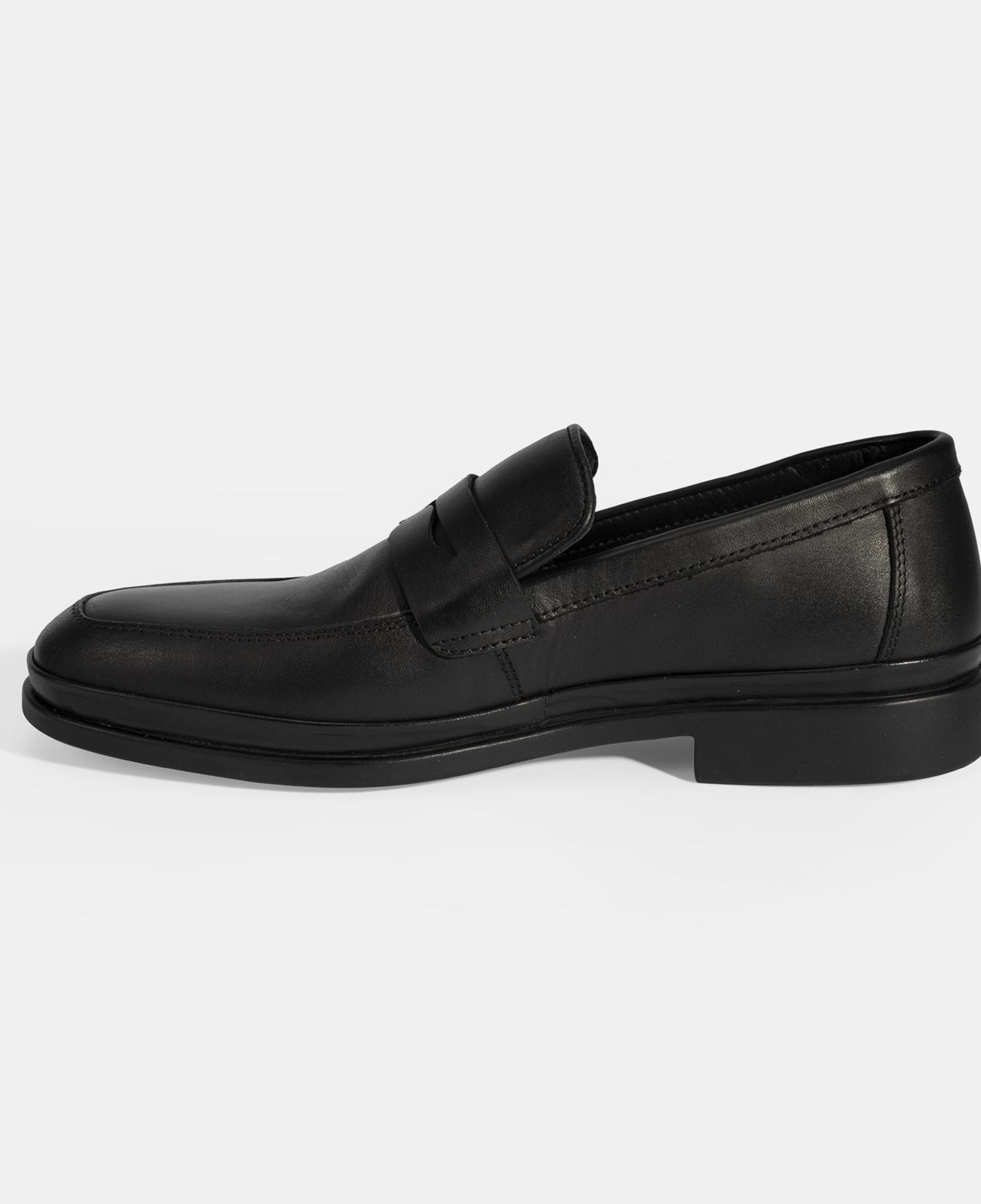 Erkek Siyah DesaComfort Deri Loafer