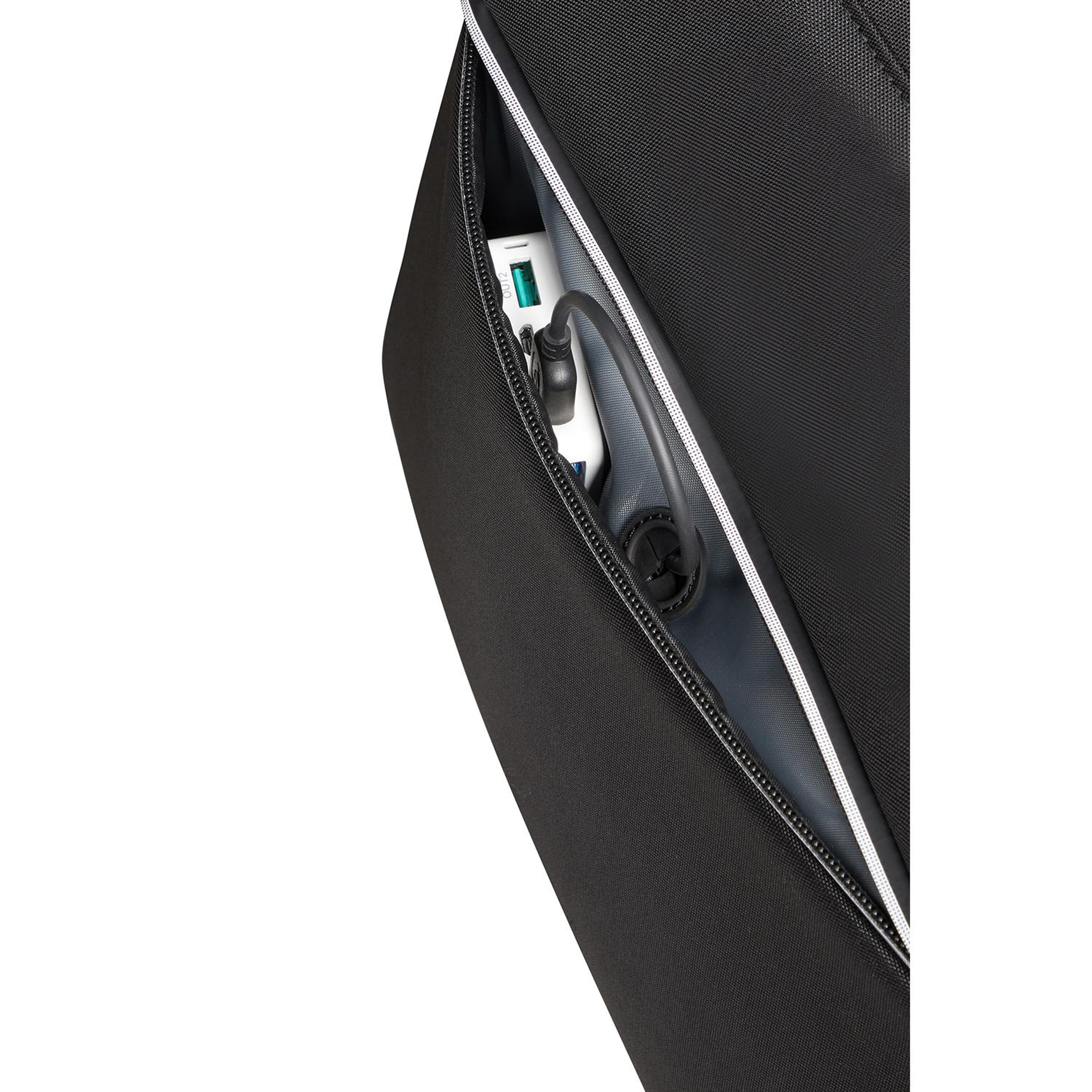 Samsonite Siyah Litepoint - Körüklü Laptop Çantası 15.6"