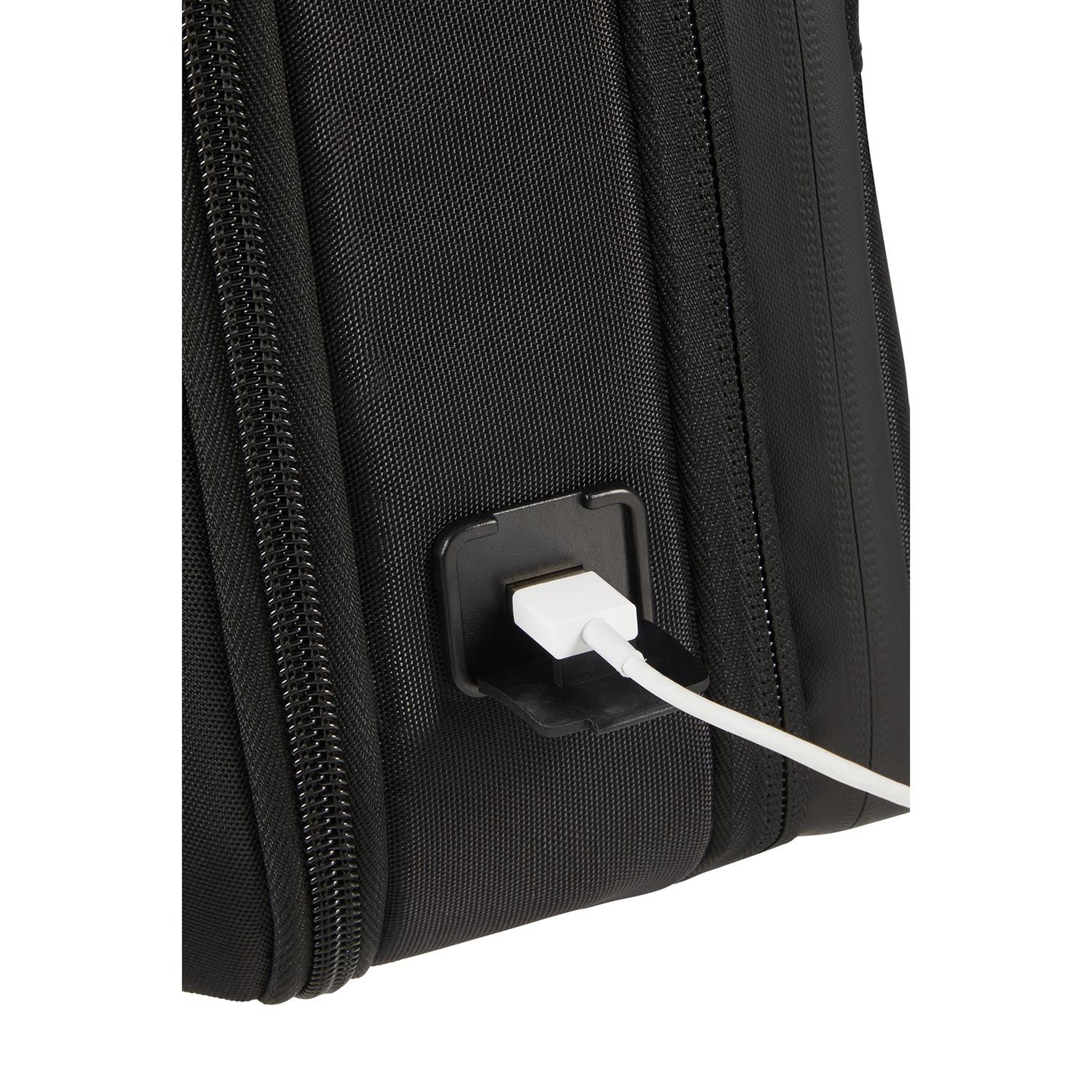 Samsonite Siyah Litepoint - Körüklü Laptop Çantası 15.6"