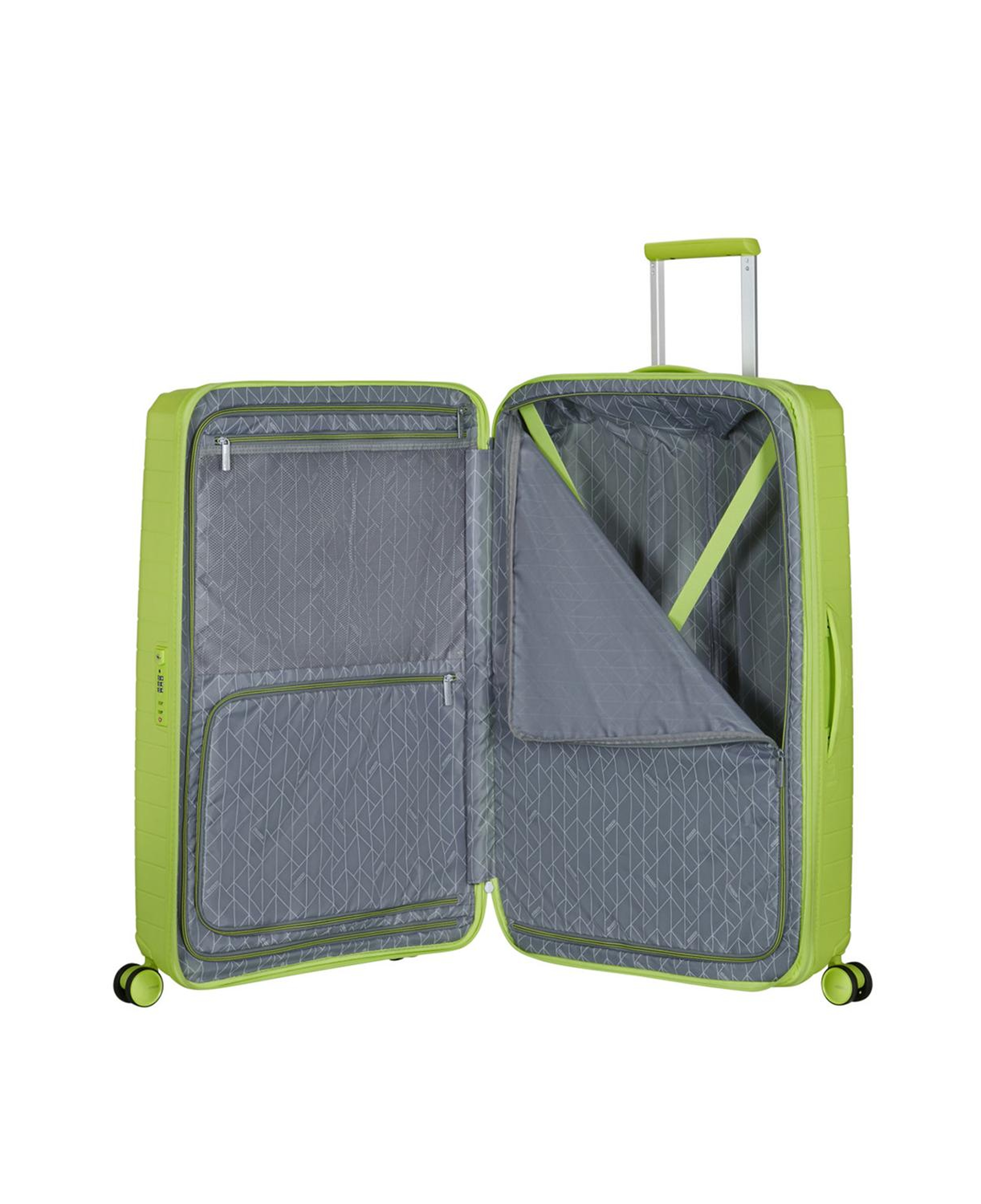 American Tourister Yeşil Fastforward Spinner Körüklü 79/29 Büyük Boy Valiz