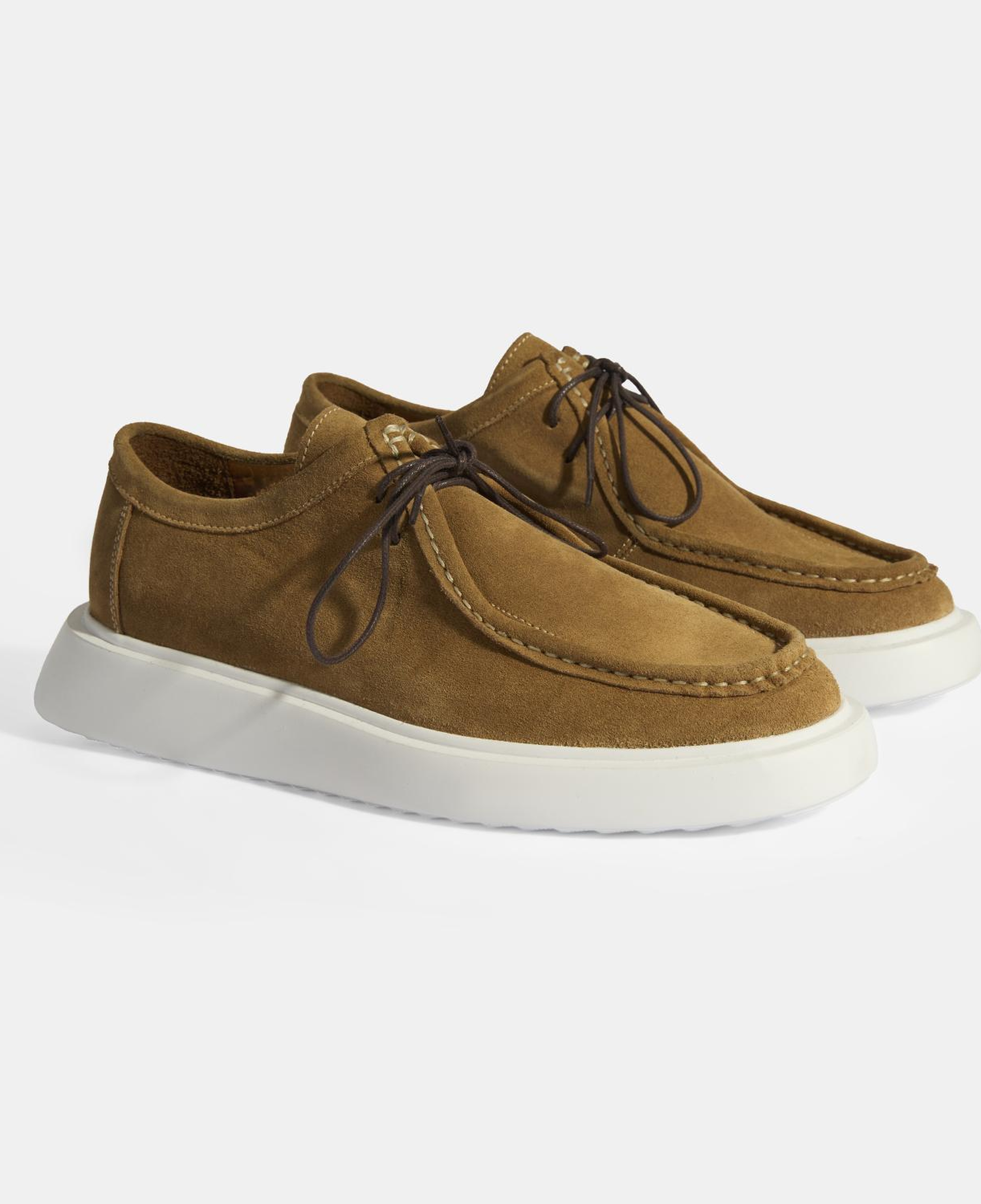 Erkek Taba Bağcıklı Süet Günlük Ayakkabı