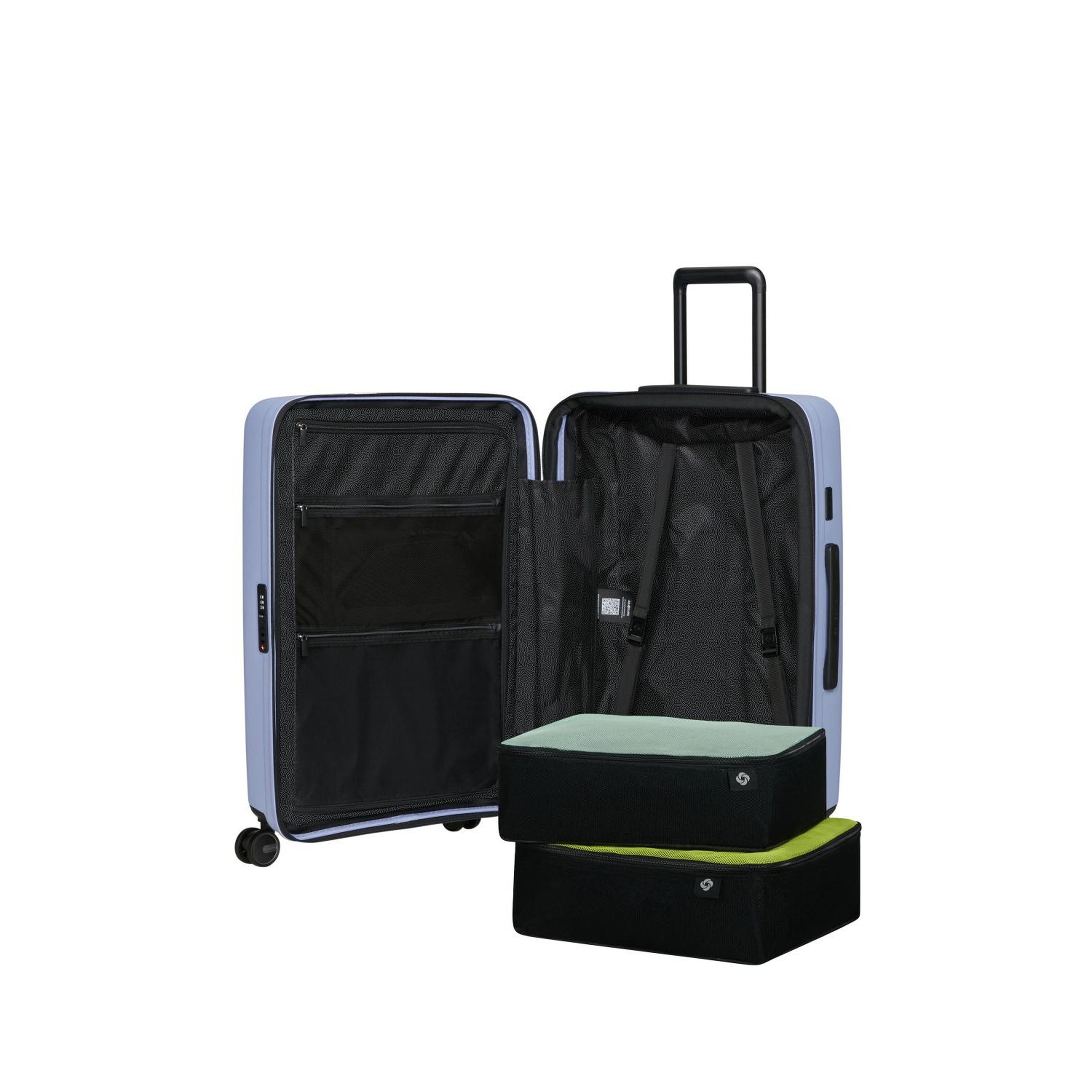 Samsonite Mor Restackd - Körüklü 68/25 Orta Boy Valiz