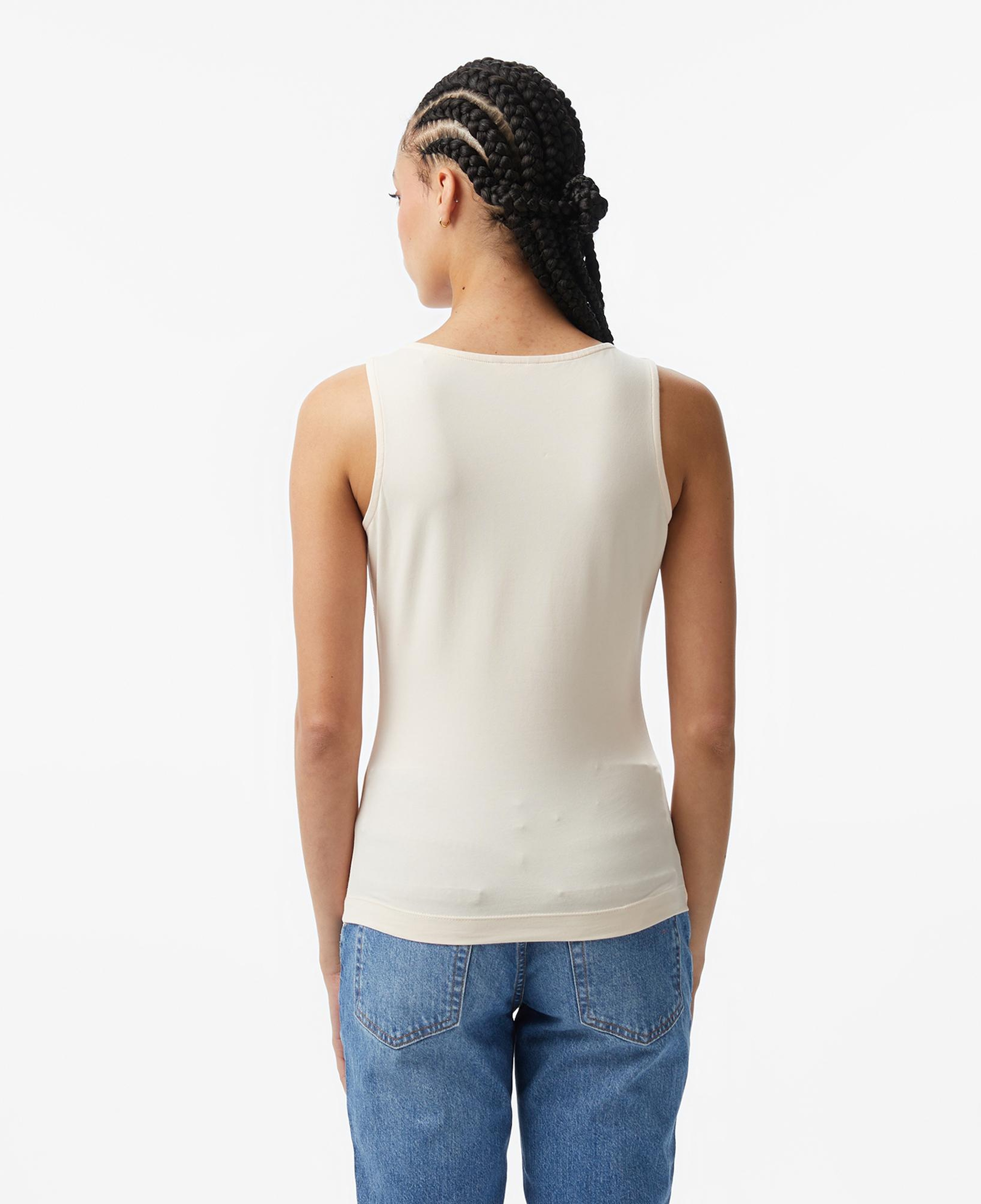 Guess Kadın Ekru T-Shirt