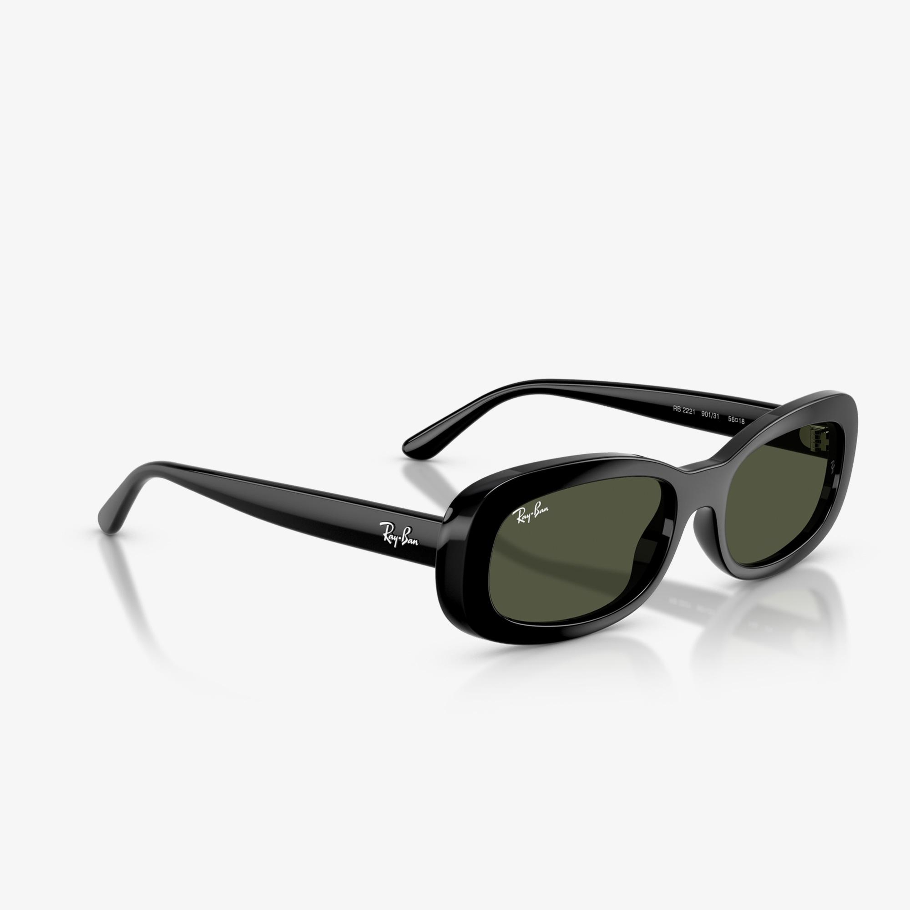 Ray-Ban  RB2221 Kadın Siyah Güneş Gözlüğü