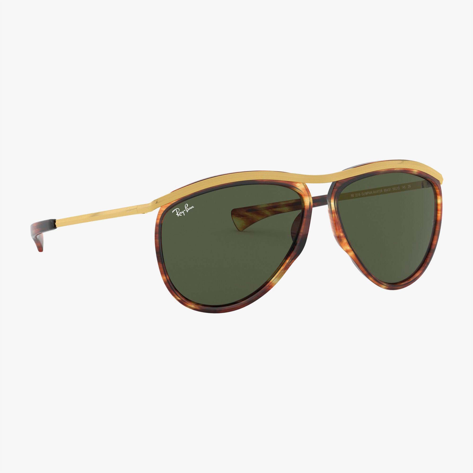 RAY-BAN 0RB2219 Unisex Gold Güneş Gözlüğü