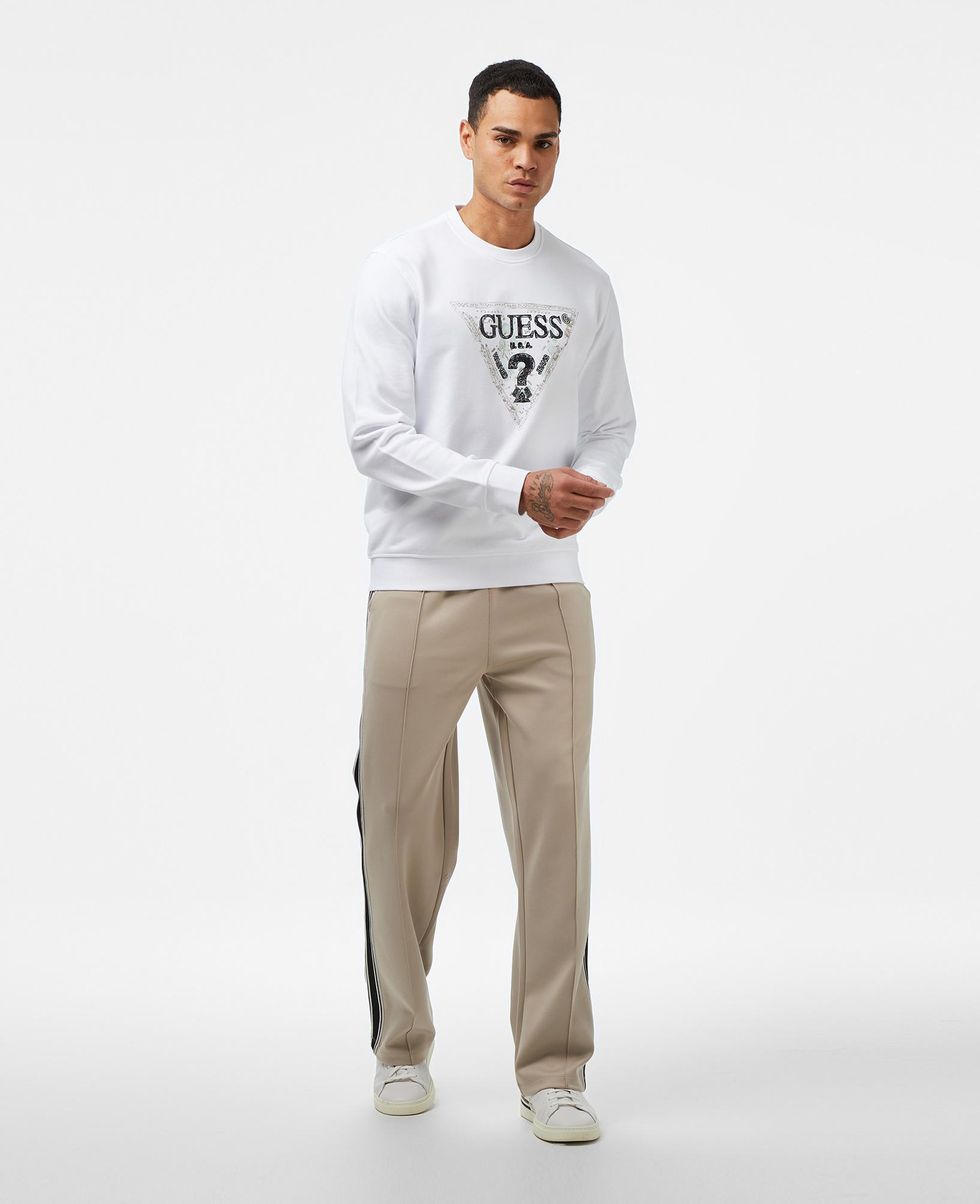 Guess Fulvio Scuba Erkek Bej Eşofman Altı