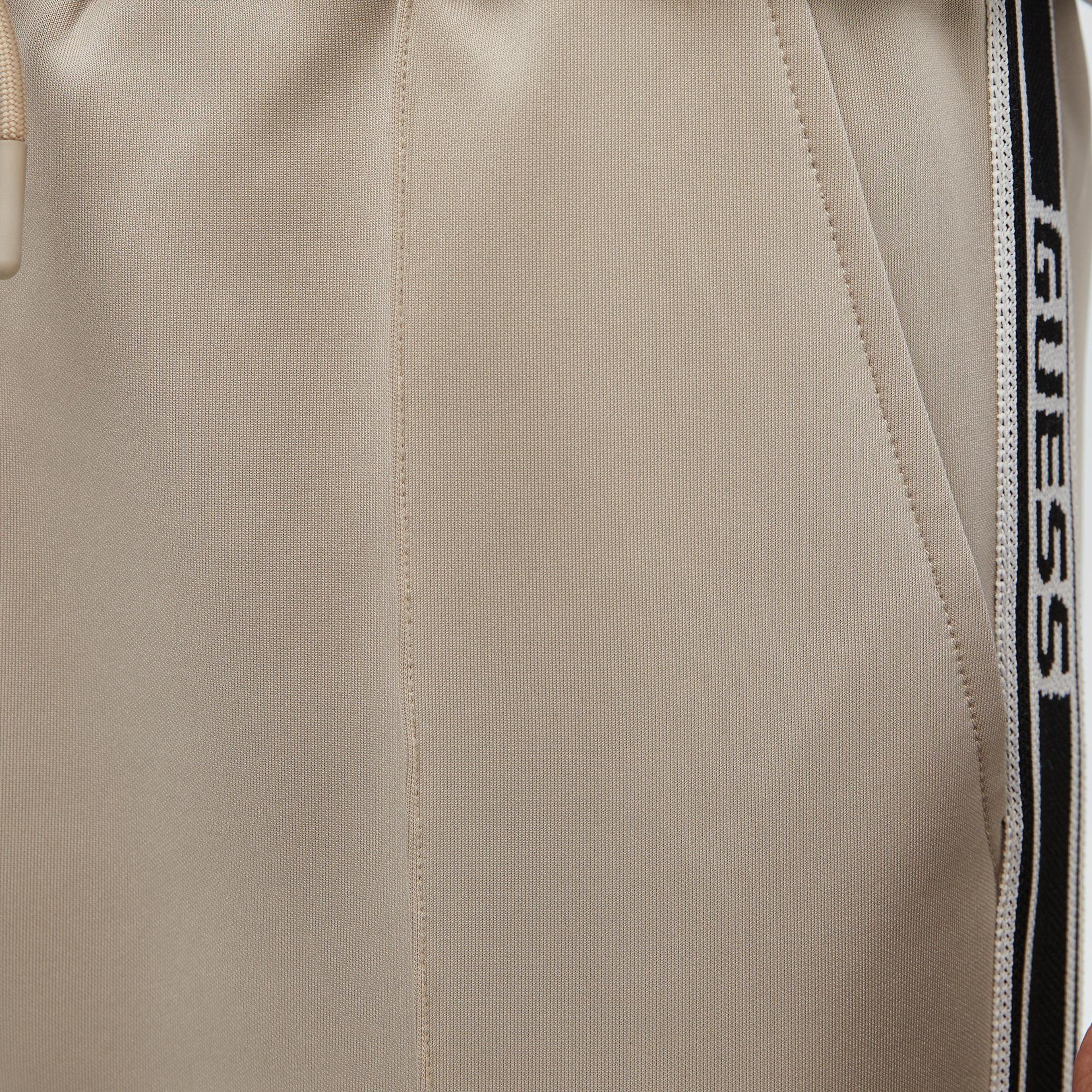 Guess Fulvio Scuba Erkek Bej Eşofman Altı