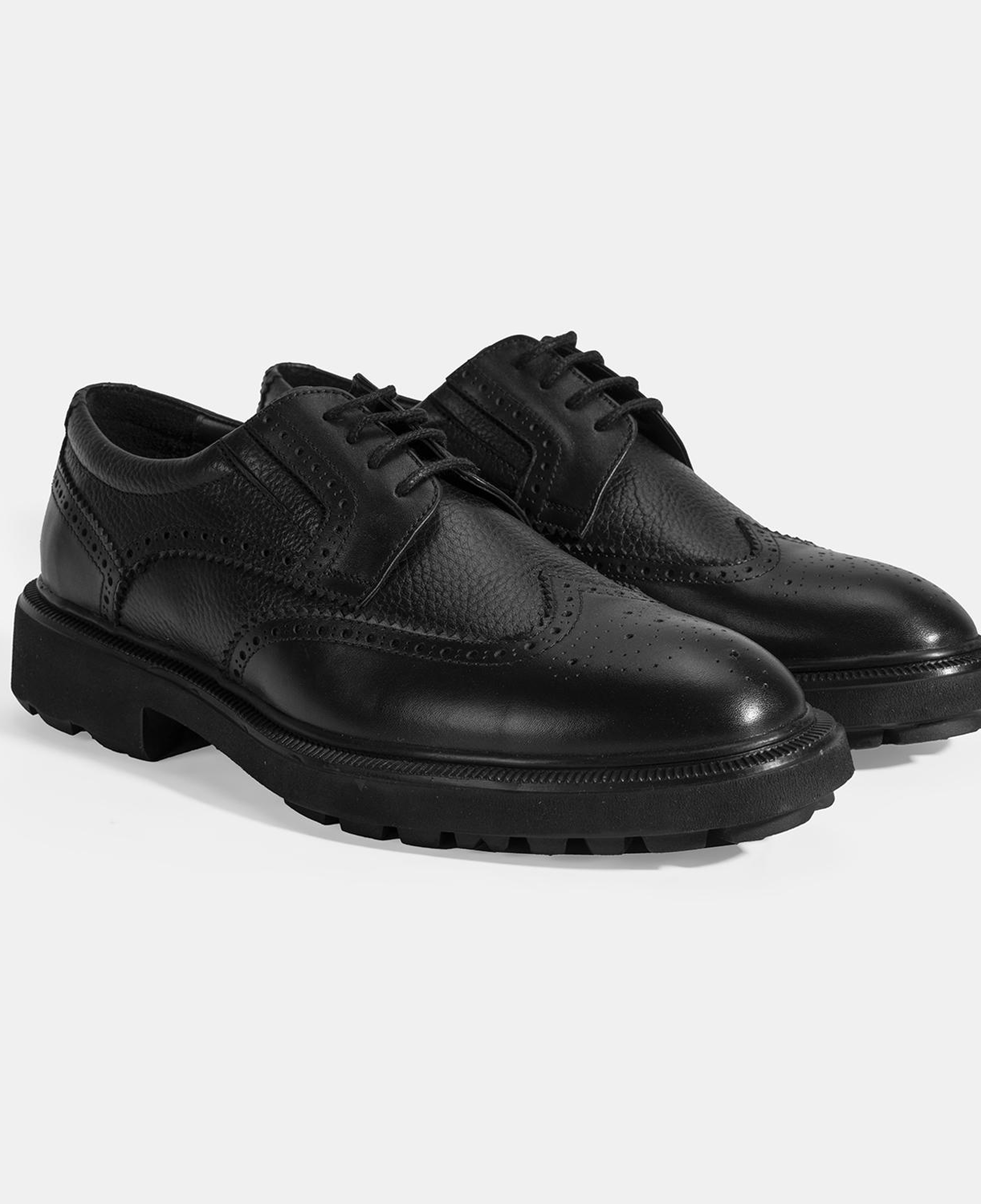Erkek Siyah Bağcıklı Klasik Ayakkabı