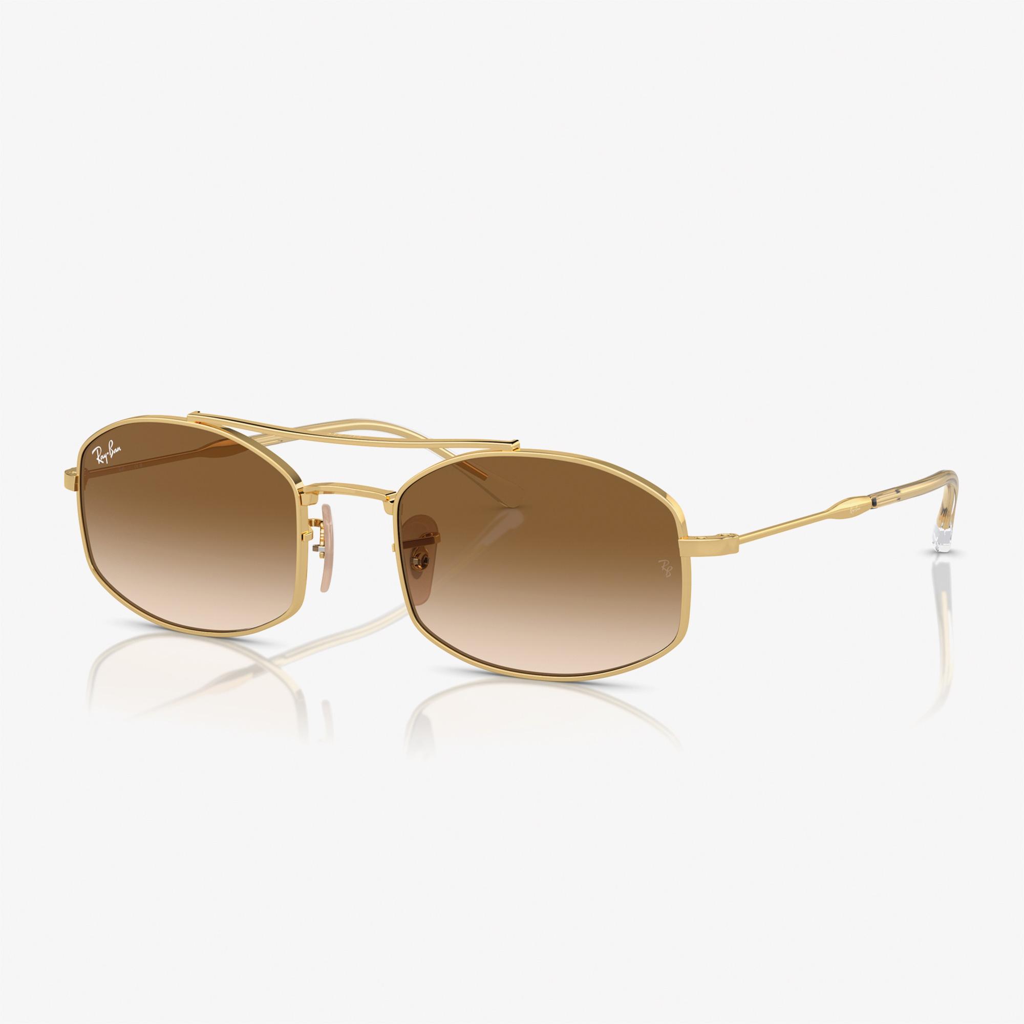 RAY-BAN 0RB3719 Metal Unisex Altın Rengi Güneş Gözlüğü