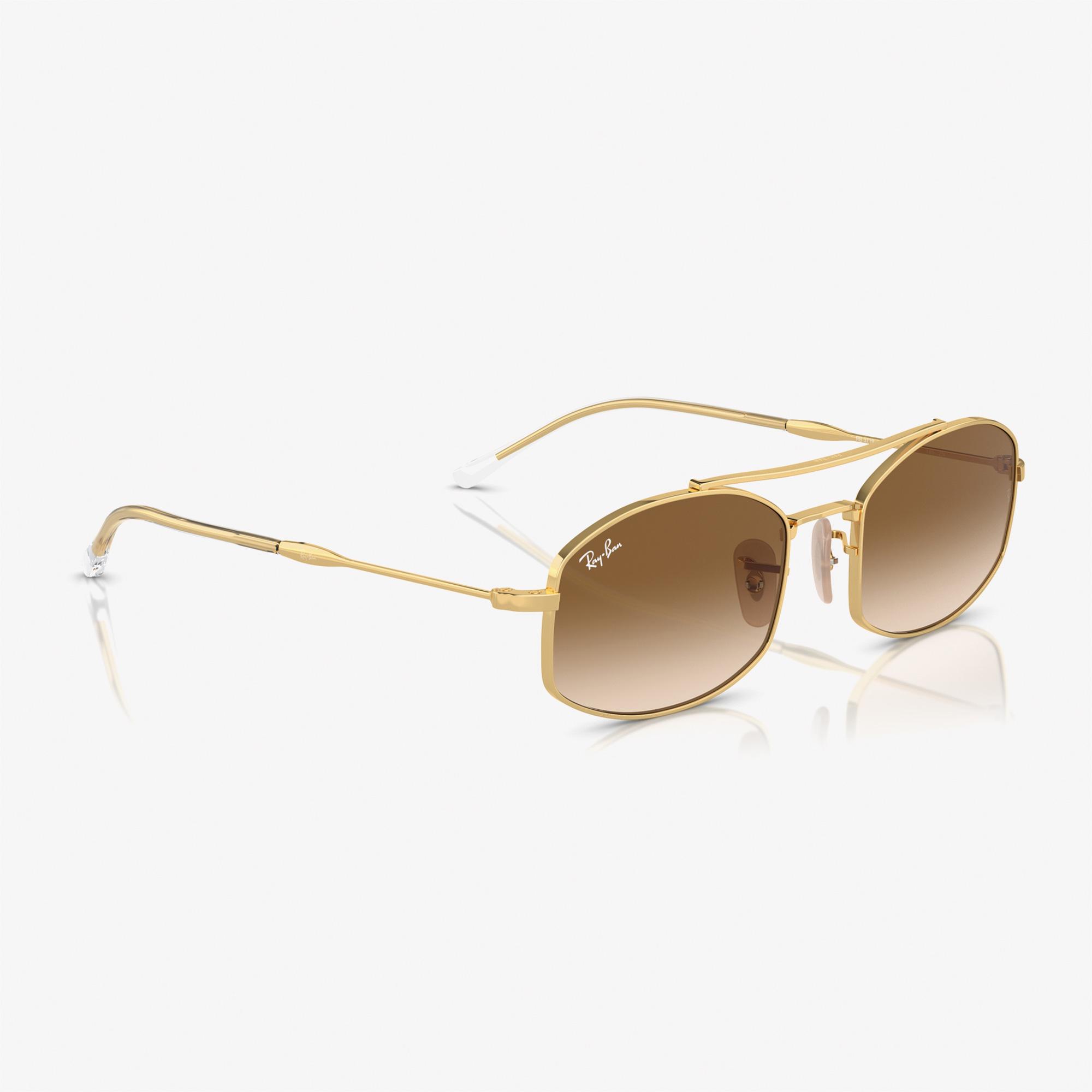 RAY-BAN 0RB3719 Metal Unisex Altın Rengi Güneş Gözlüğü