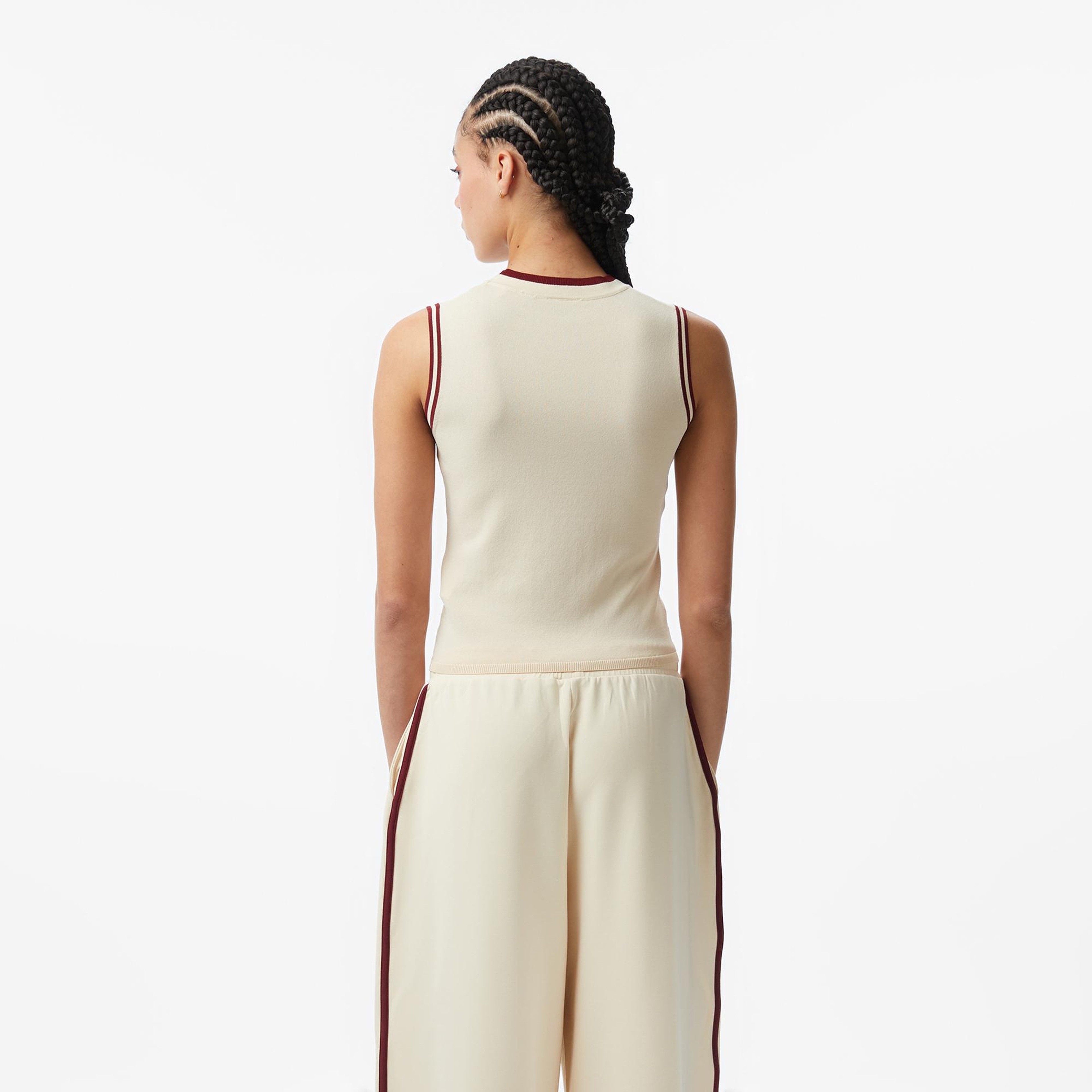 Guess Gabry Aktif Kadın Krem Sweatshirt