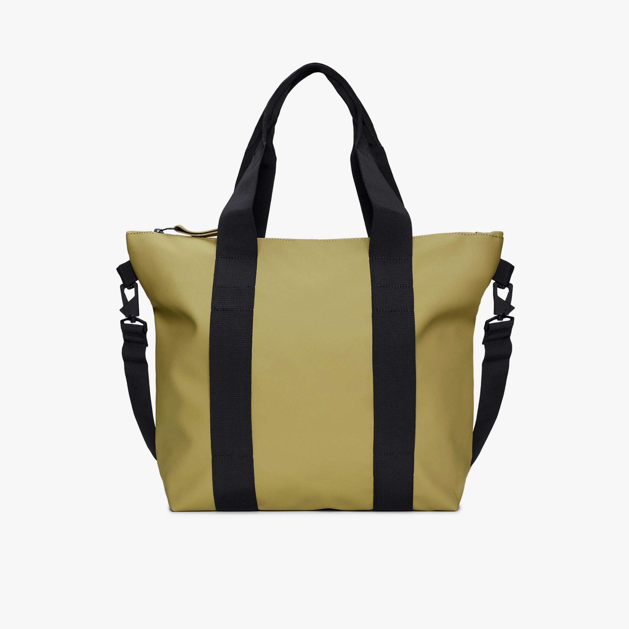 Rains Tote Bag Mini W3 Unisex Haki Omuz Çantası