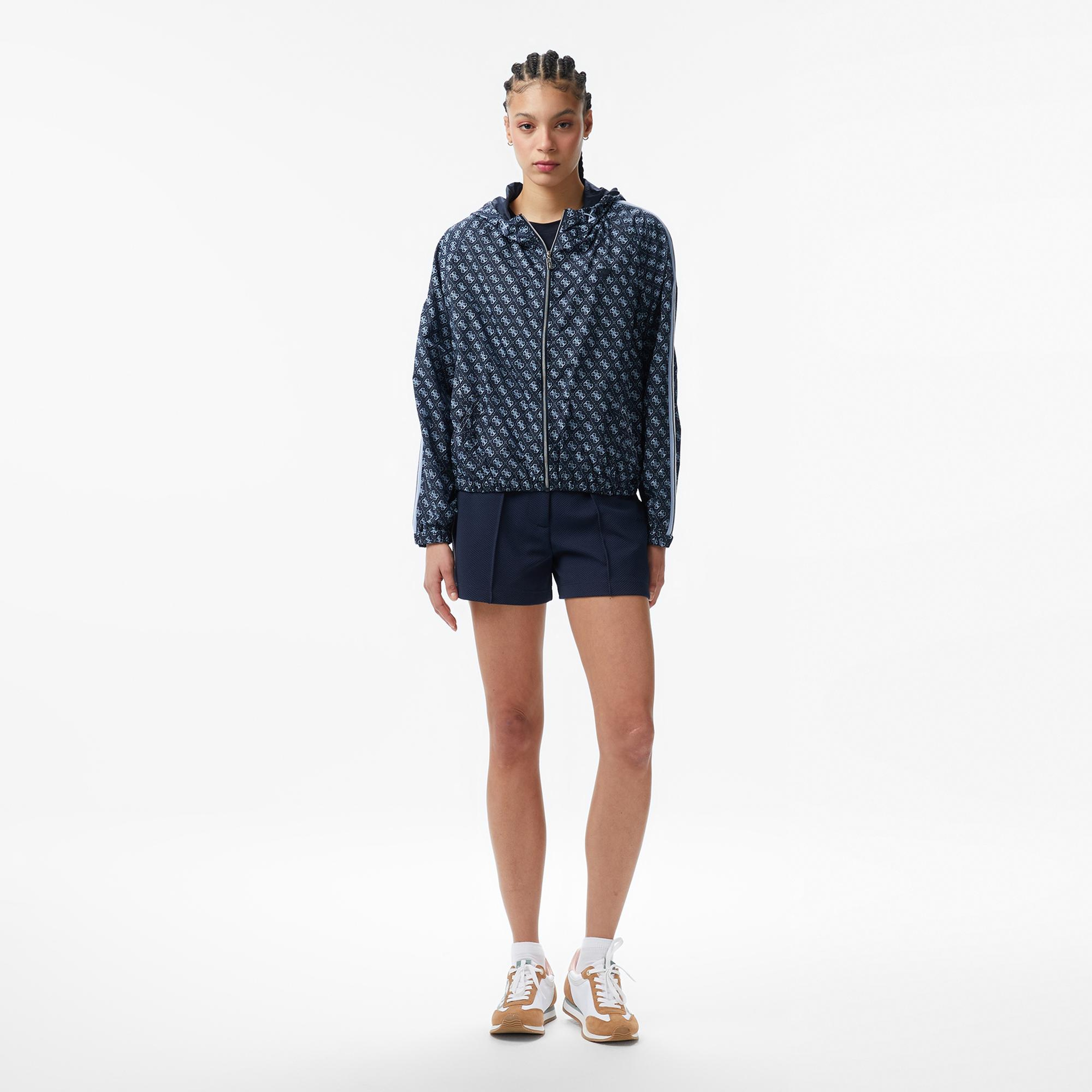 Guess Nikla Aktif Kadın Lacivert Ceket